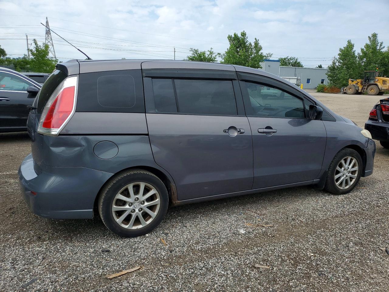 2010 Mazda 5 Gray vin: JM1CR2W37A0377118