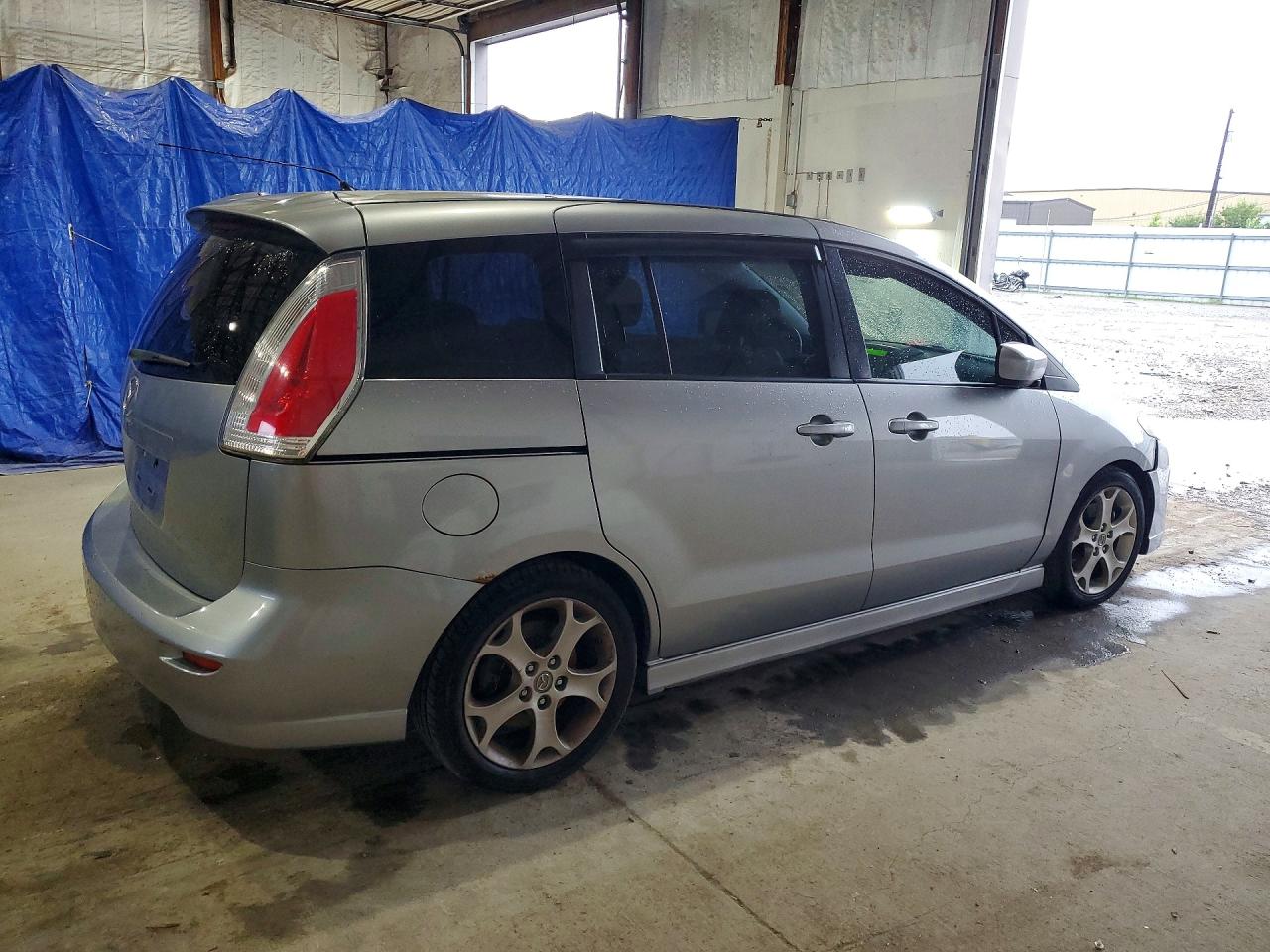 2010 Mazda 5 Silver vin: JM1CR2W37A0389205