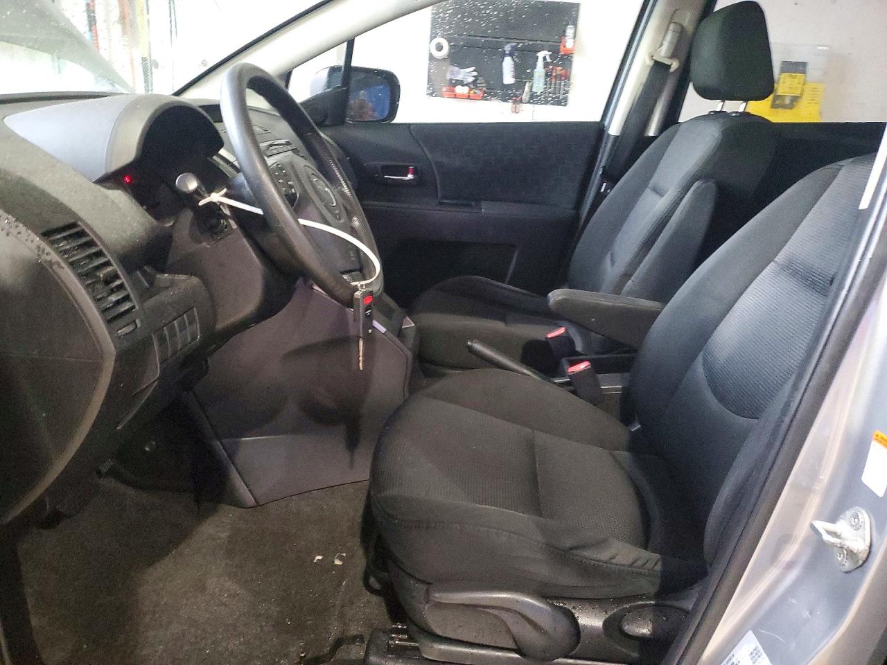 2010 Mazda 5 Silver vin: JM1CR2W37A0389205