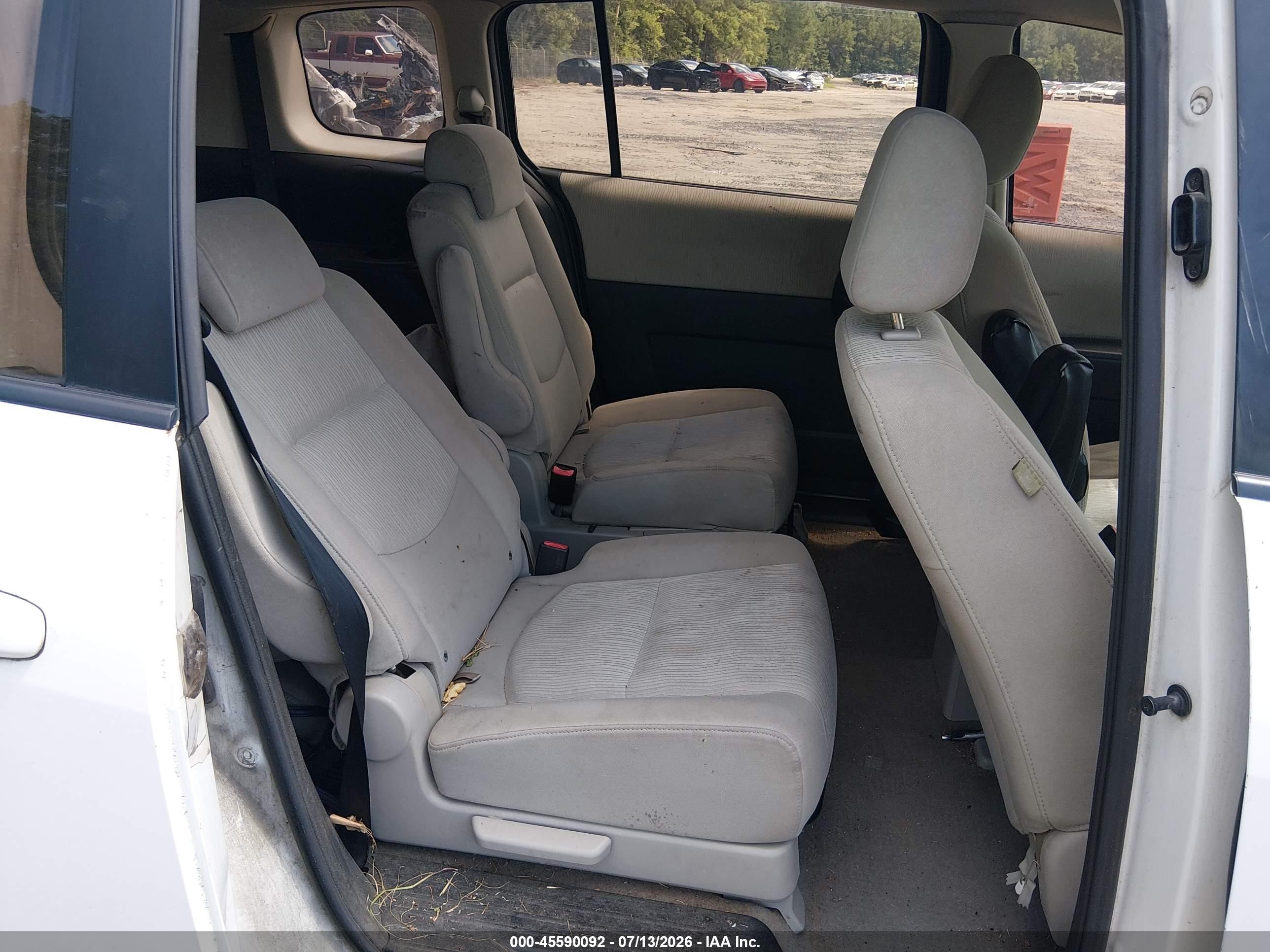 2010 Mazda Mazda5 Sport White vin: JM1CR2W39A0361938