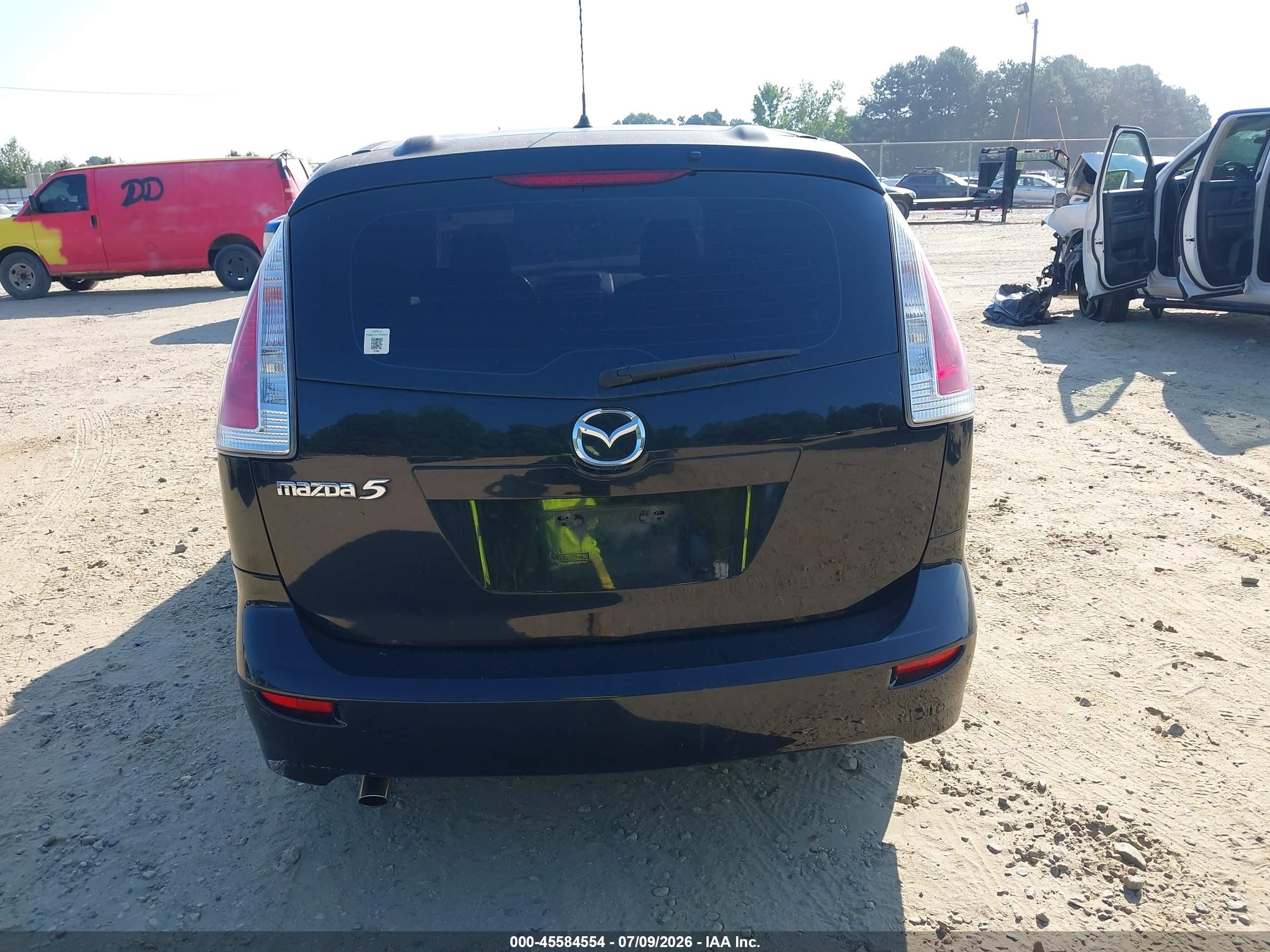 2010 Mazda Mazda5 Sport Black vin: JM1CR2W3XA0370289