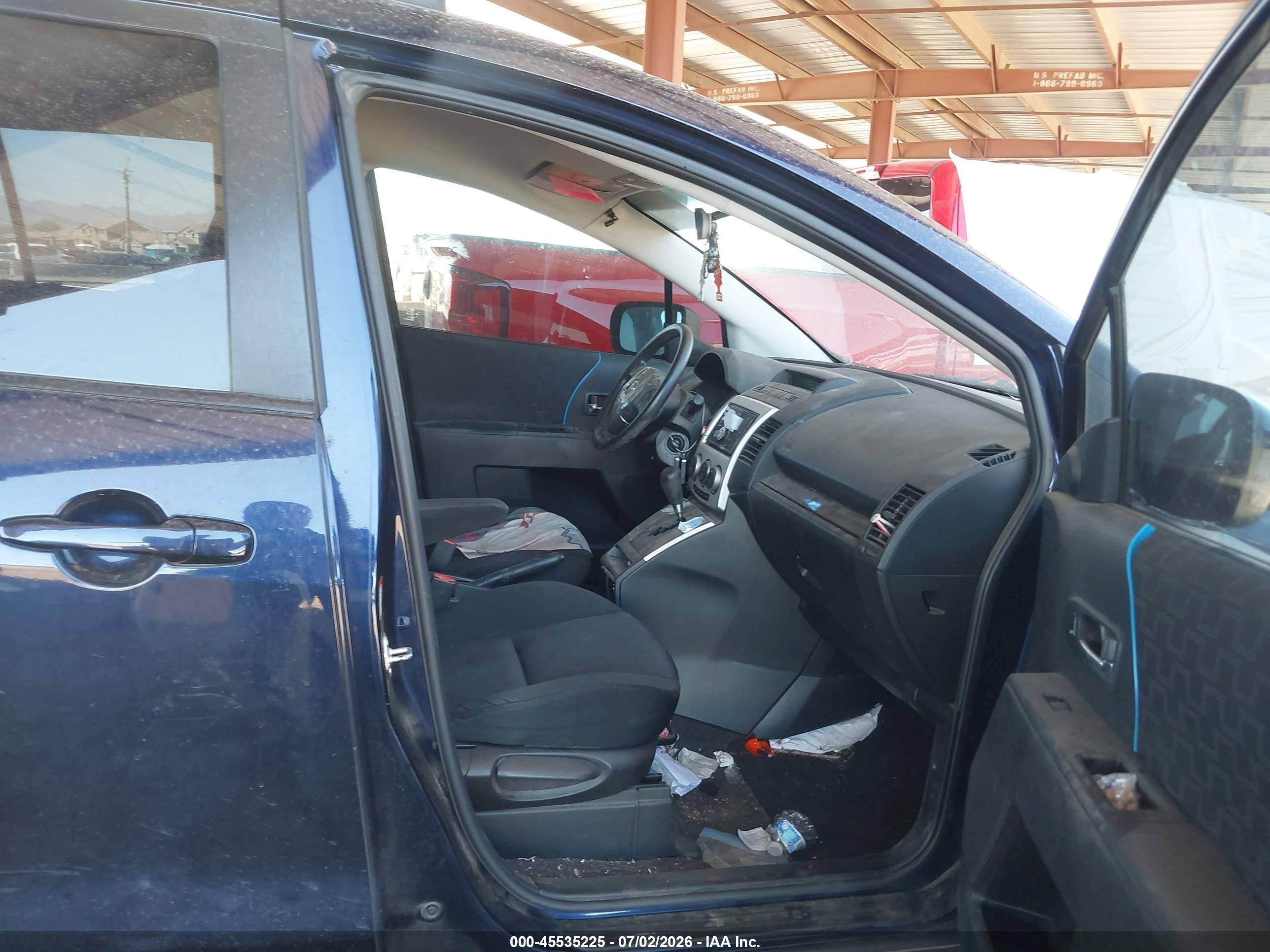 2010 Mazda Mazda5 Sport Синий vin: JM1CR2W3XA0384144