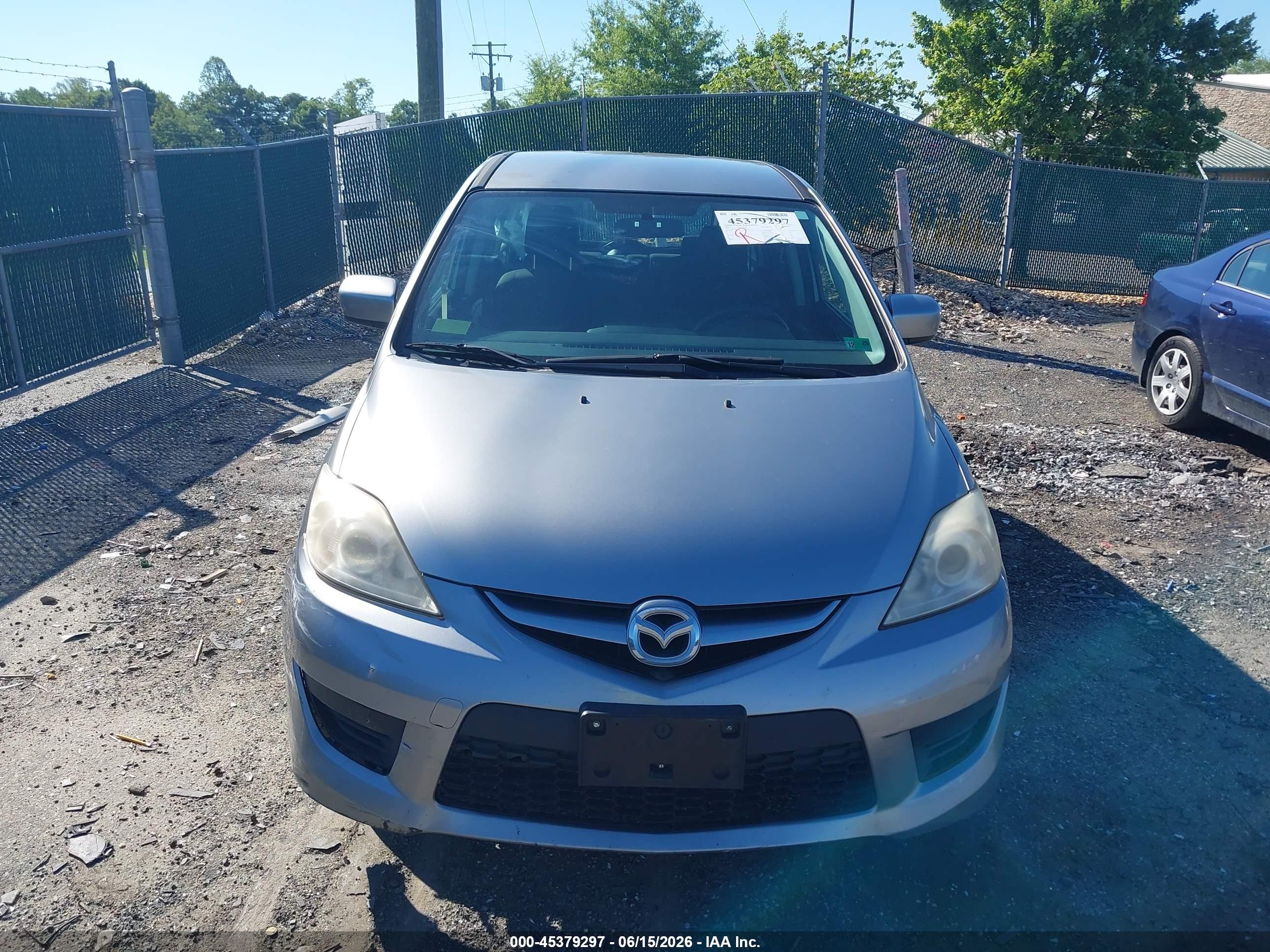 2010 Mazda Mazda5 Sport Gray vin: JM1CR2WL0A0385416