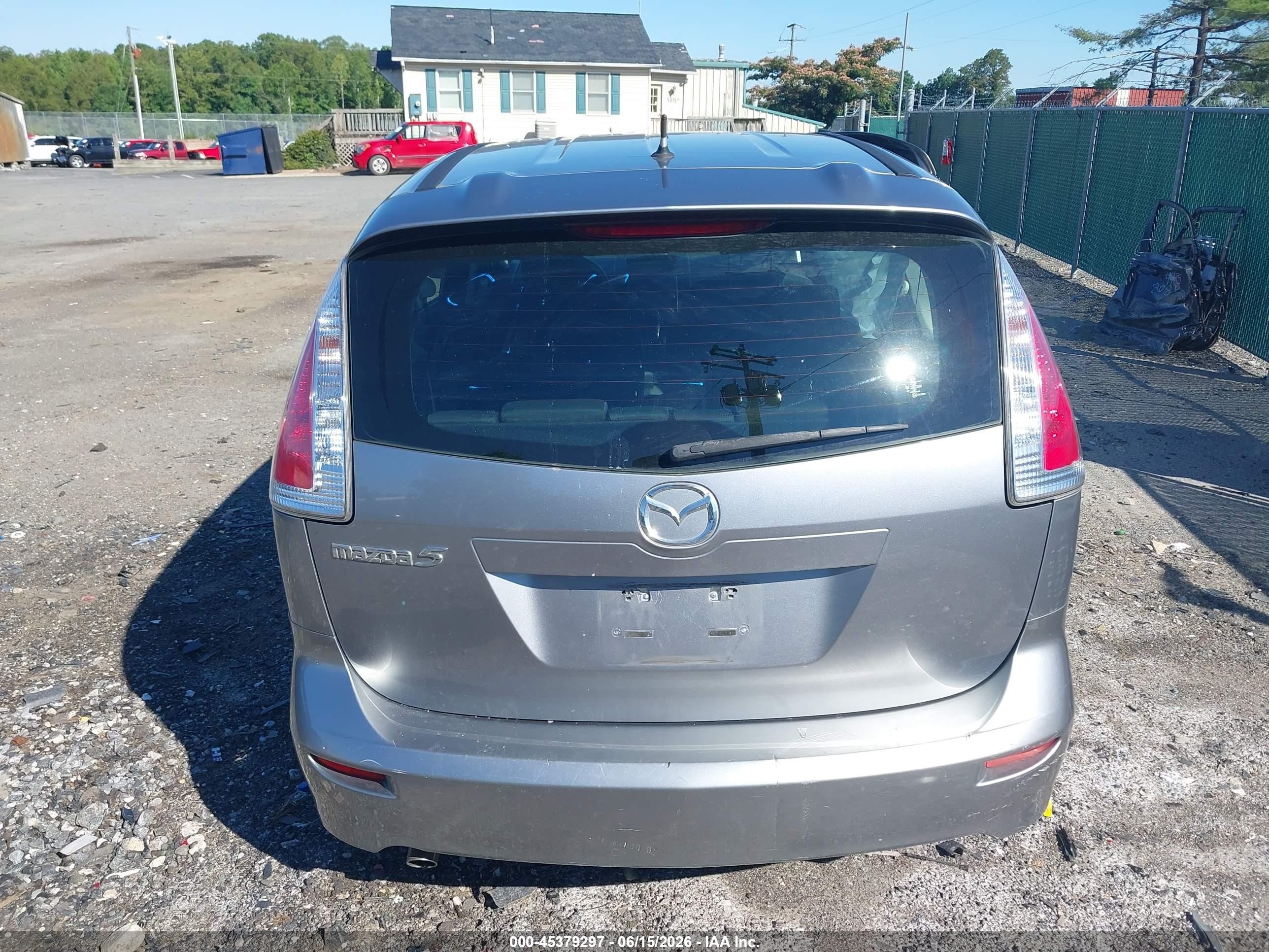 2010 Mazda Mazda5 Sport Gray vin: JM1CR2WL0A0385416