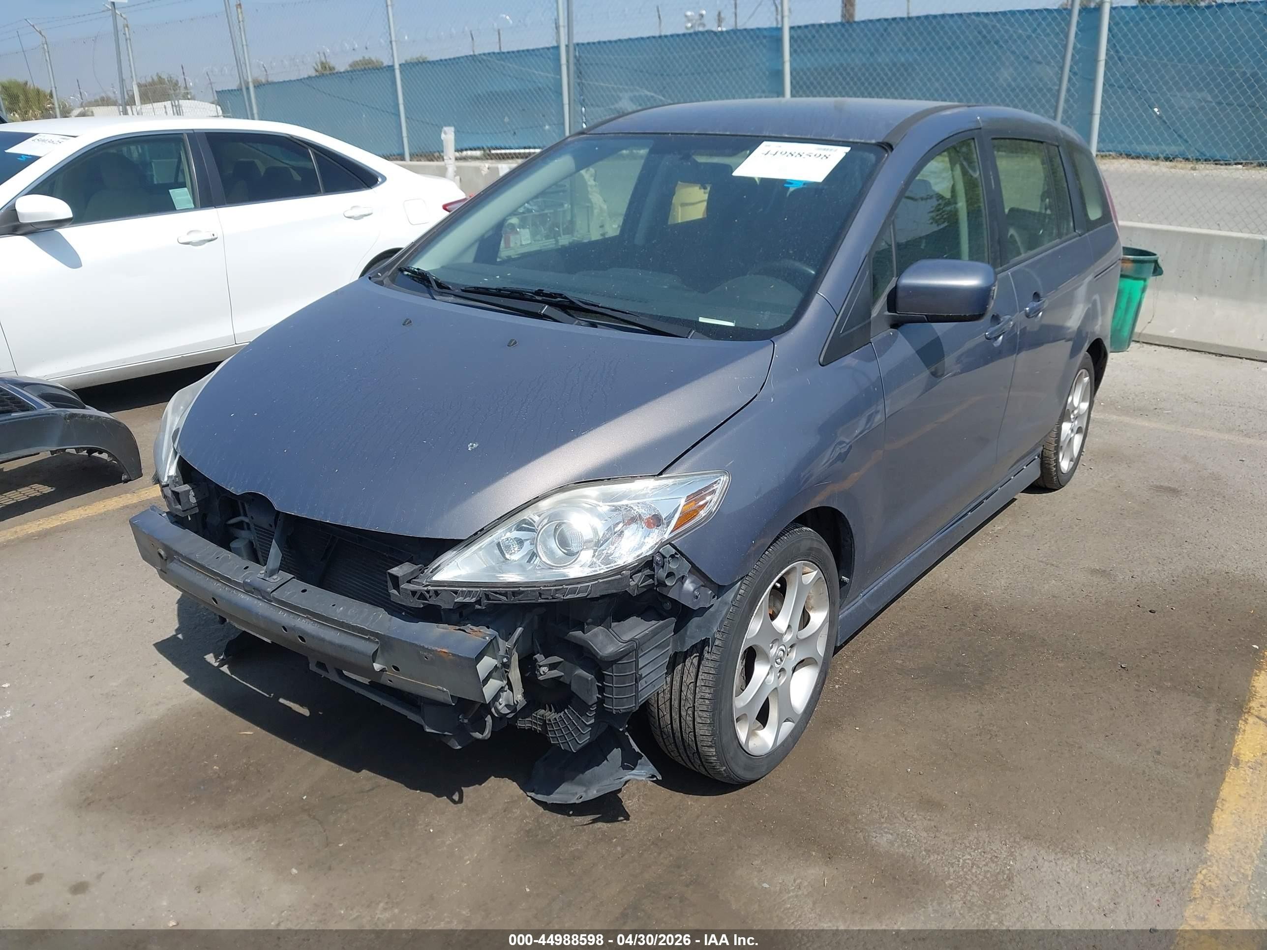 2010 Mazda Mazda5 Sport Gray vin: JM1CR2WL2A0368567