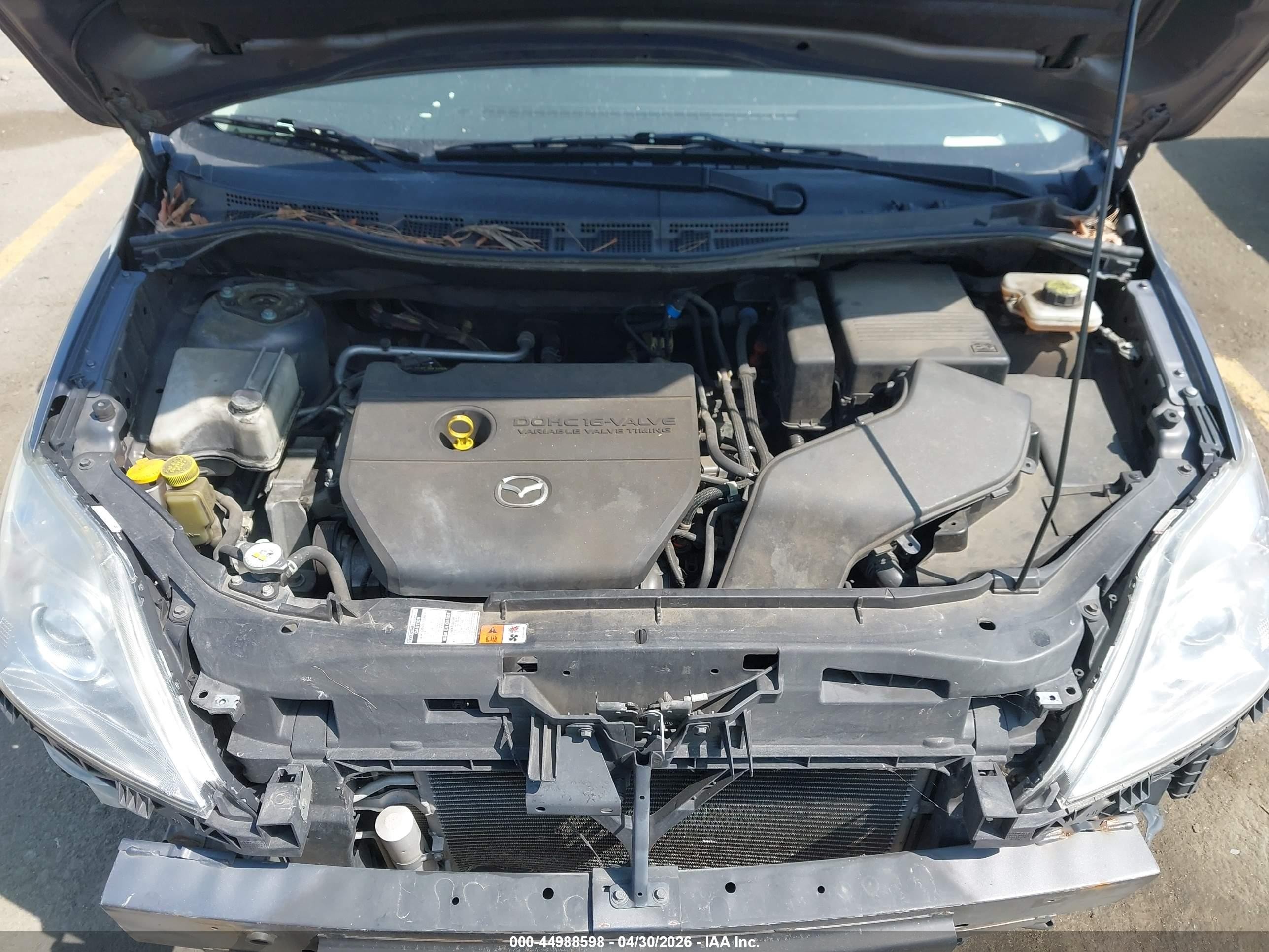 2010 Mazda Mazda5 Sport Gray vin: JM1CR2WL2A0368567