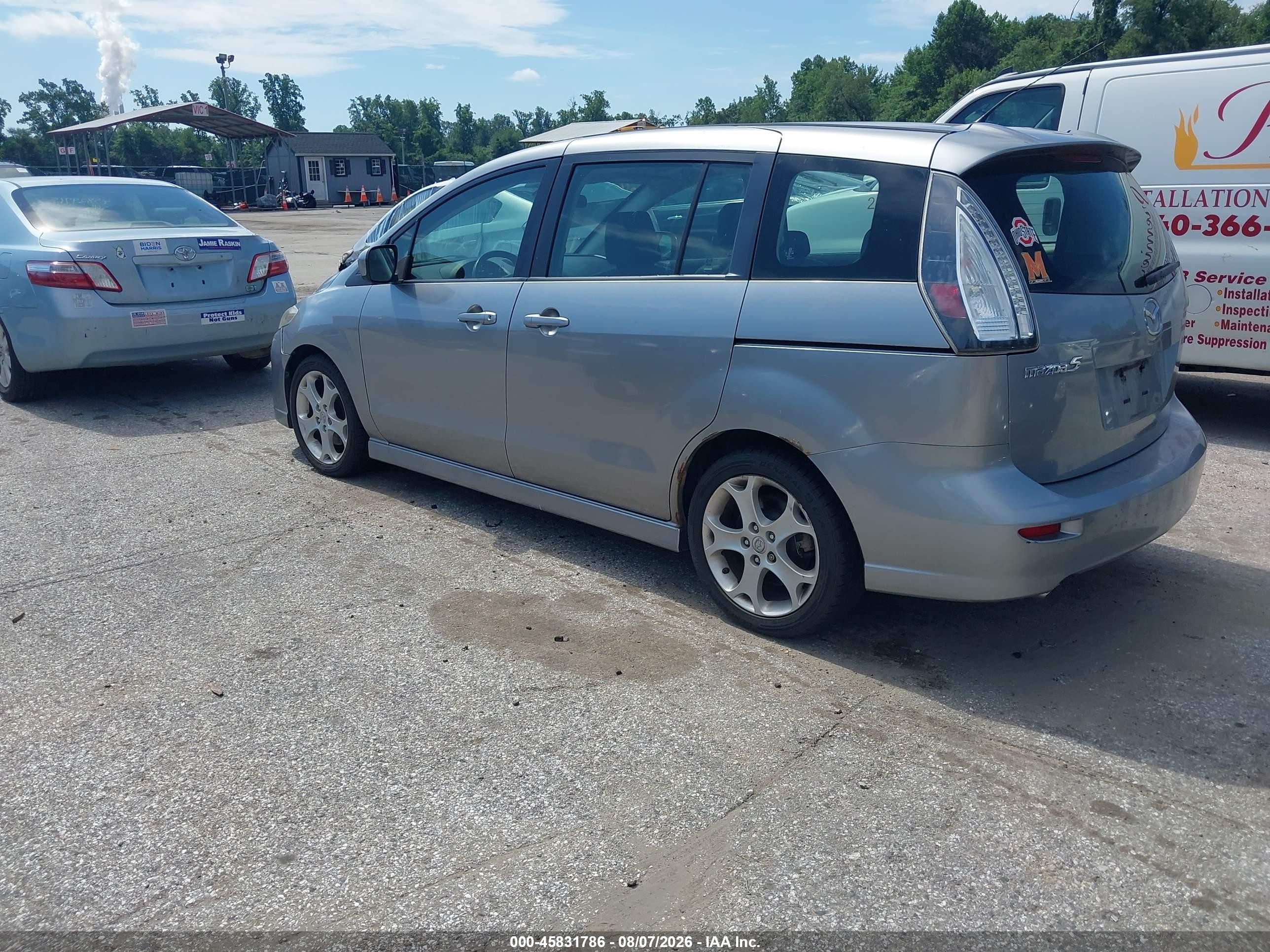2010 Mazda Mazda5 Grand Touring Серебряный vin: JM1CR2WL2A0387314