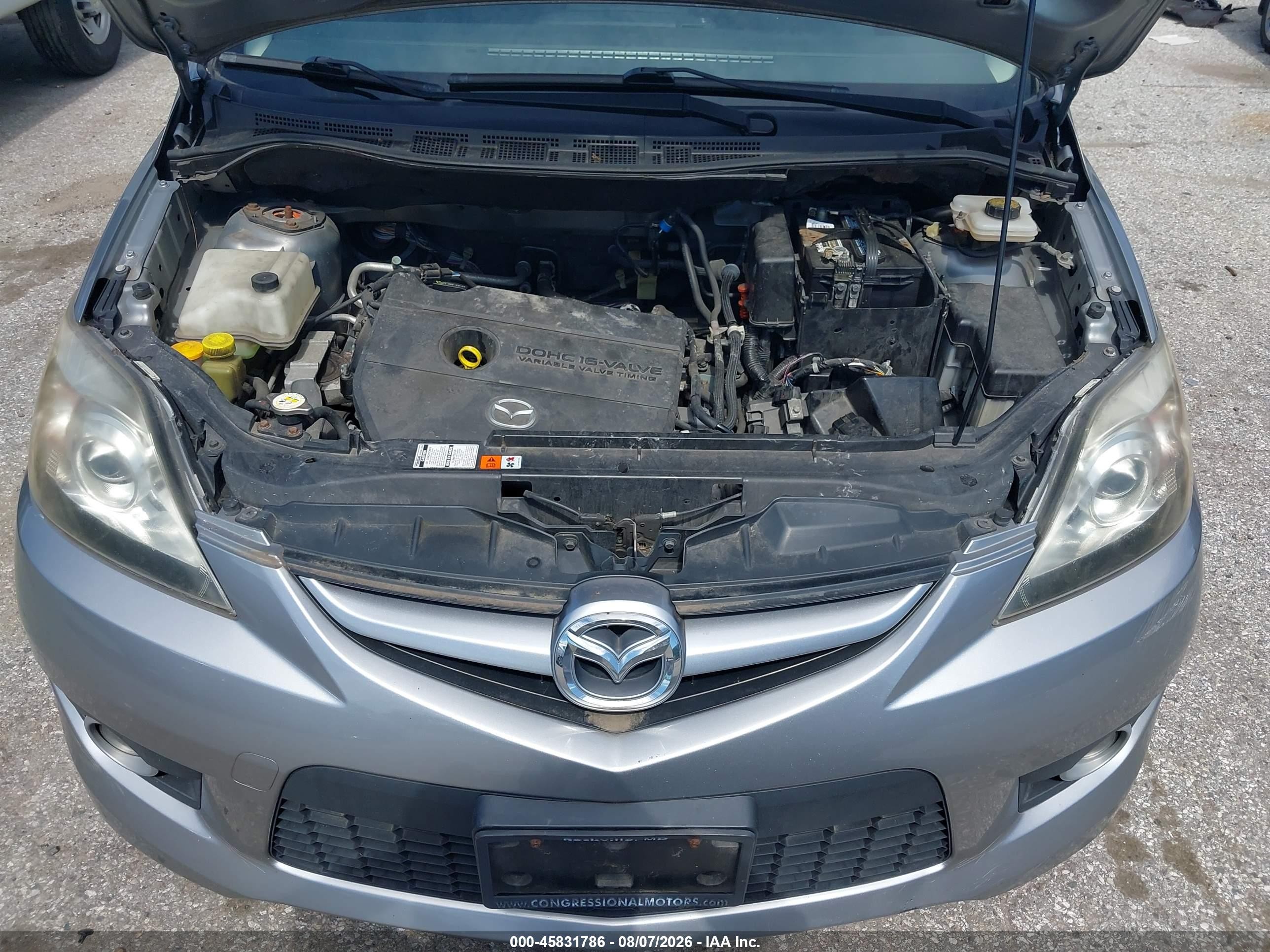2010 Mazda Mazda5 Grand Touring Серебряный vin: JM1CR2WL2A0387314