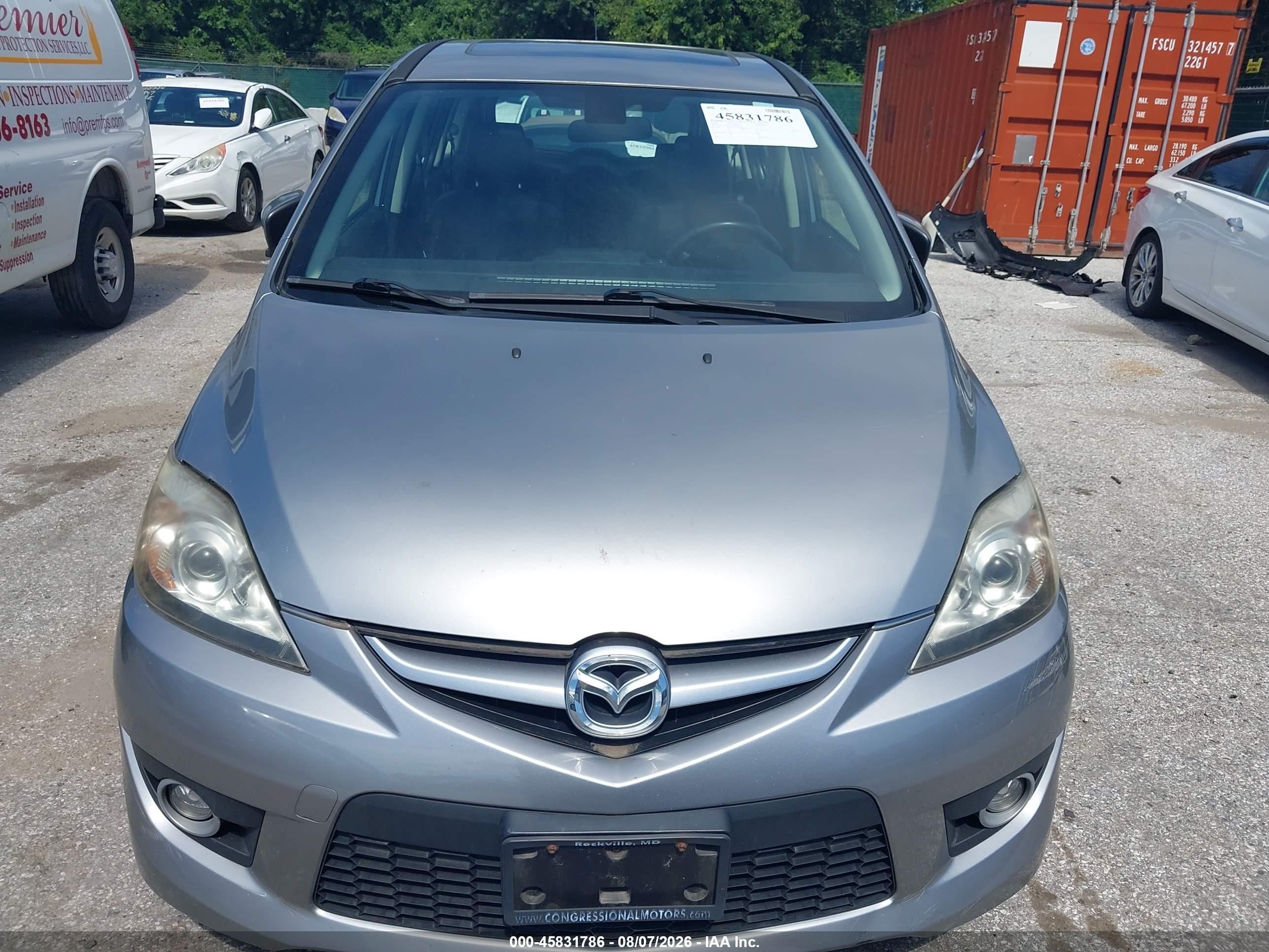 2010 Mazda Mazda5 Grand Touring Серебряный vin: JM1CR2WL2A0387314
