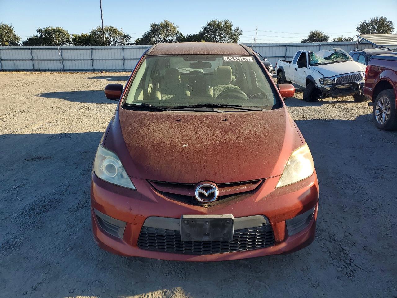 2010 Mazda 5 Red vin: JM1CR2WL5A0387923