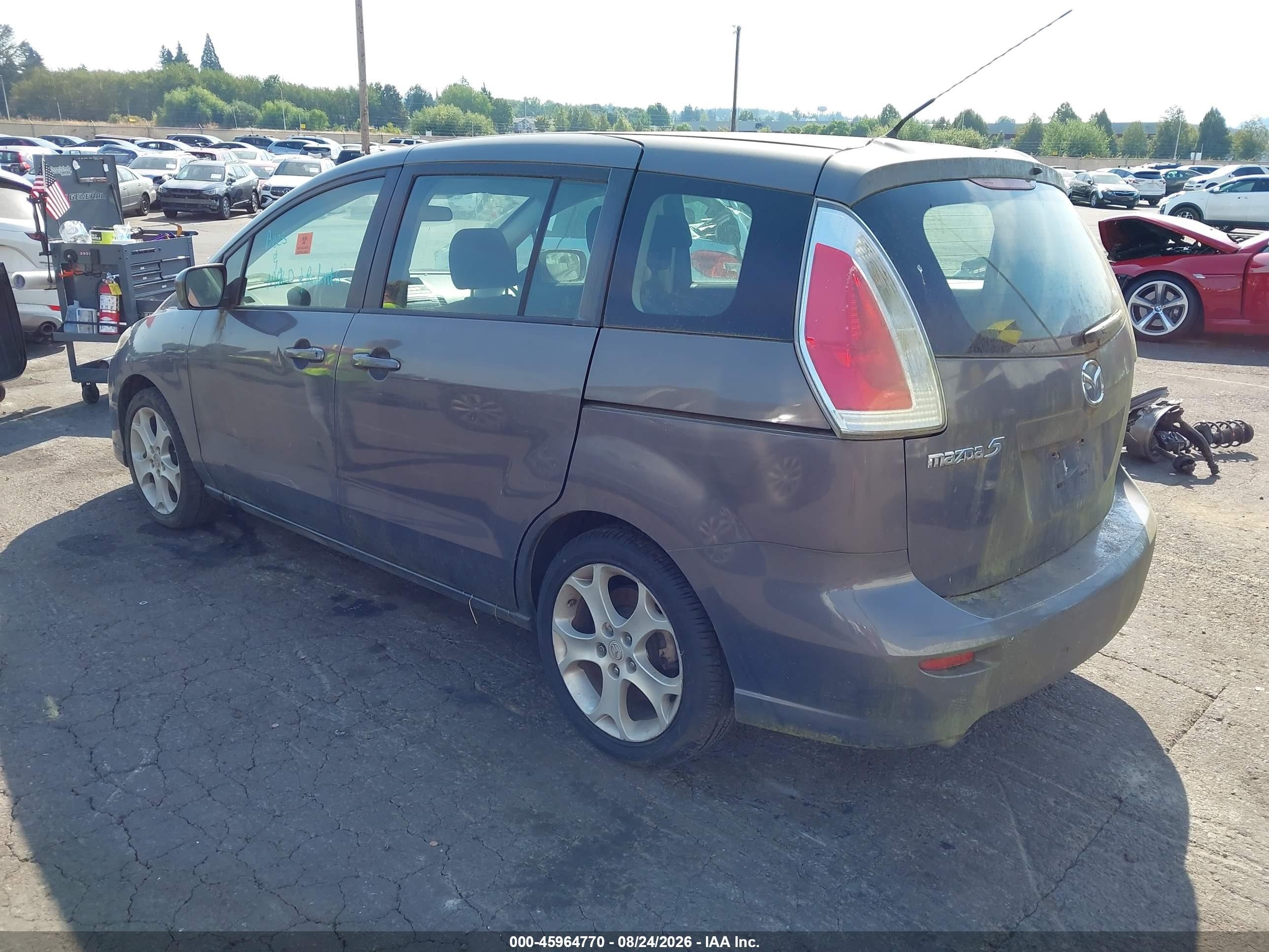 2010 Mazda Mazda5 Sport Gray vin: JM1CR2WL5A0388098
