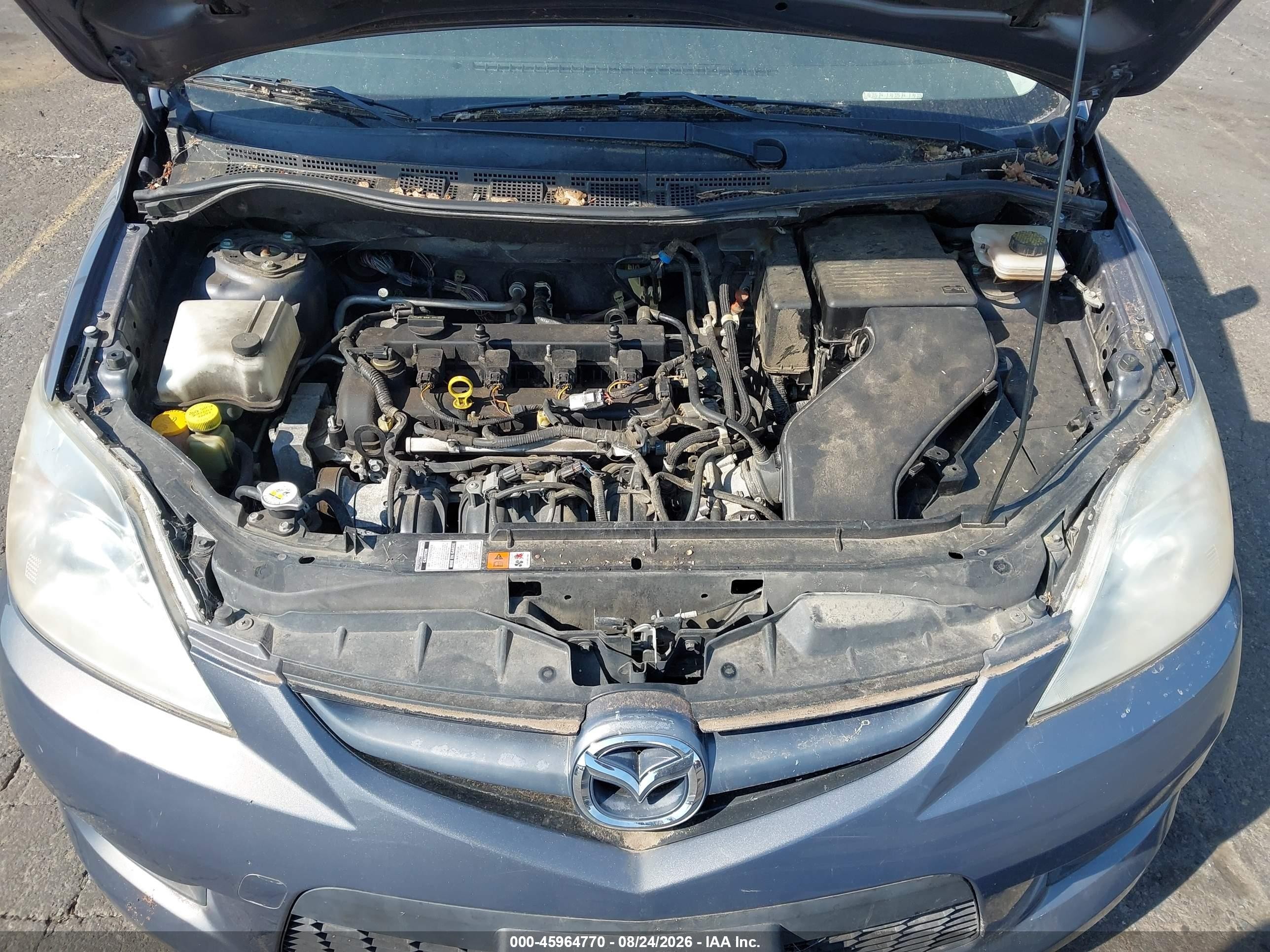2010 Mazda Mazda5 Sport Gray vin: JM1CR2WL5A0388098