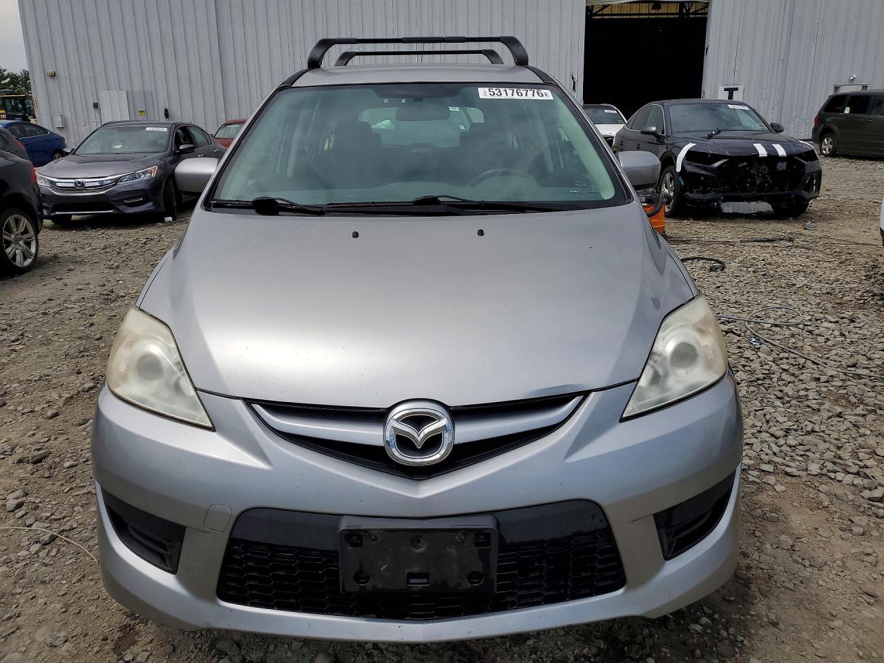 2010 Mazda 5 Silver vin: JM1CR2WL5A0388344