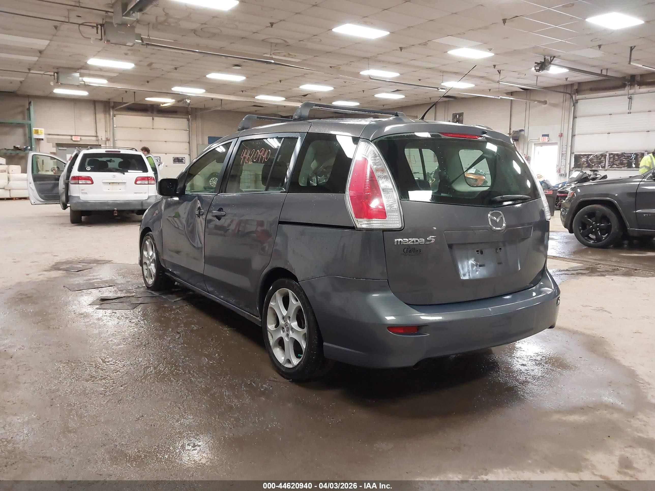 2010 Mazda Mazda5 Sport Gray vin: JM1CR2WL6A0385808