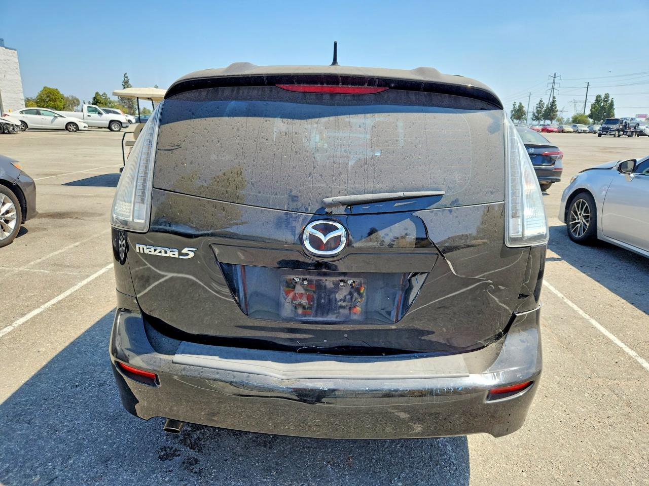 2010 Mazda 5 Black vin: JM1CR2WL7A0385526