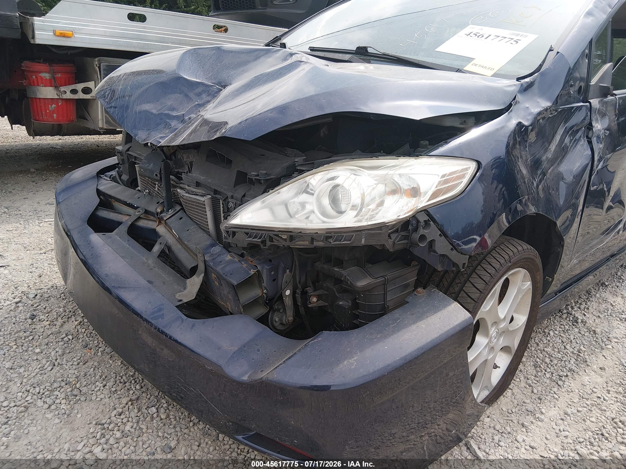 2010 Mazda Mazda5 Touring Blue vin: JM1CR2WL7A0387082