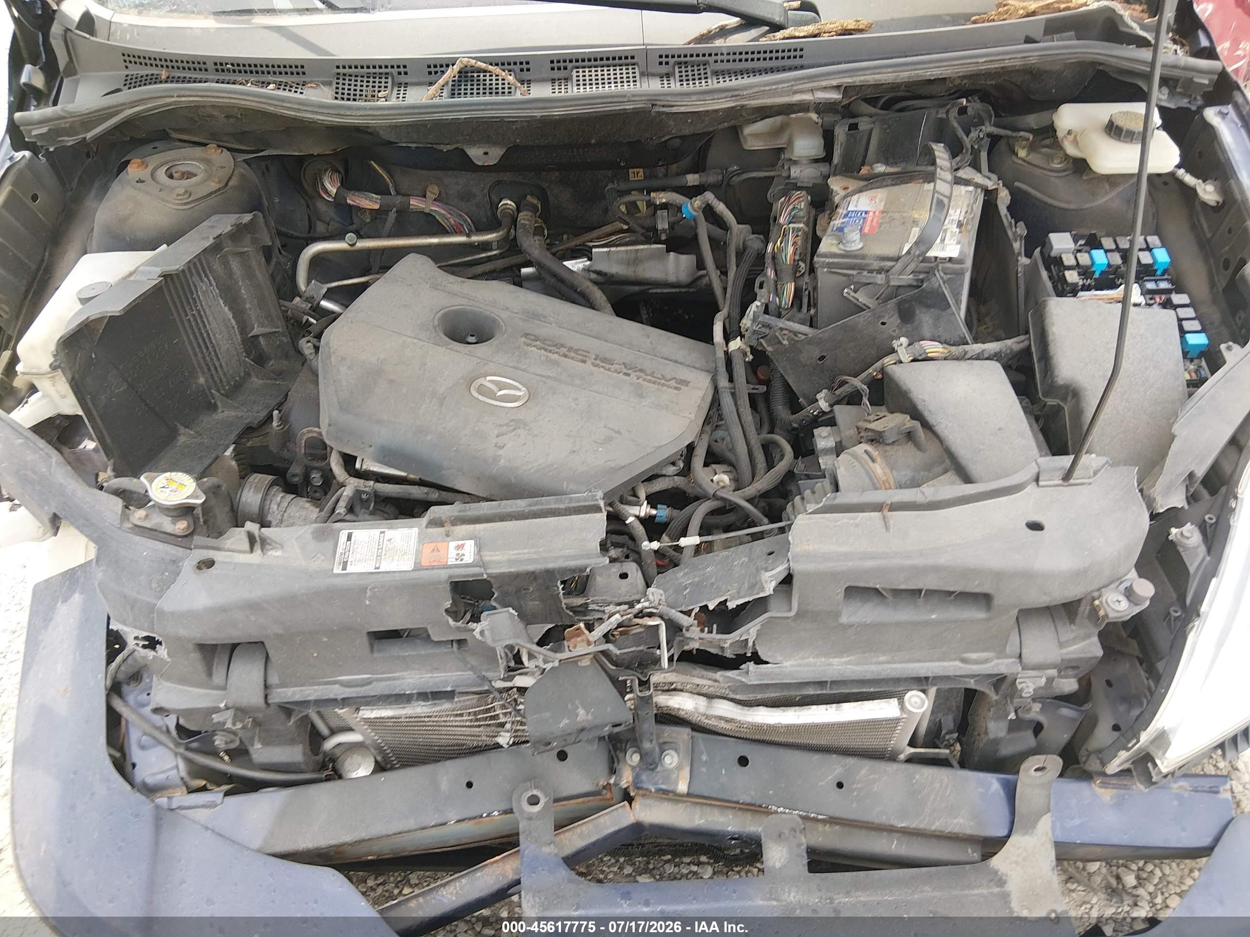 2010 Mazda Mazda5 Touring Blue vin: JM1CR2WL7A0387082
