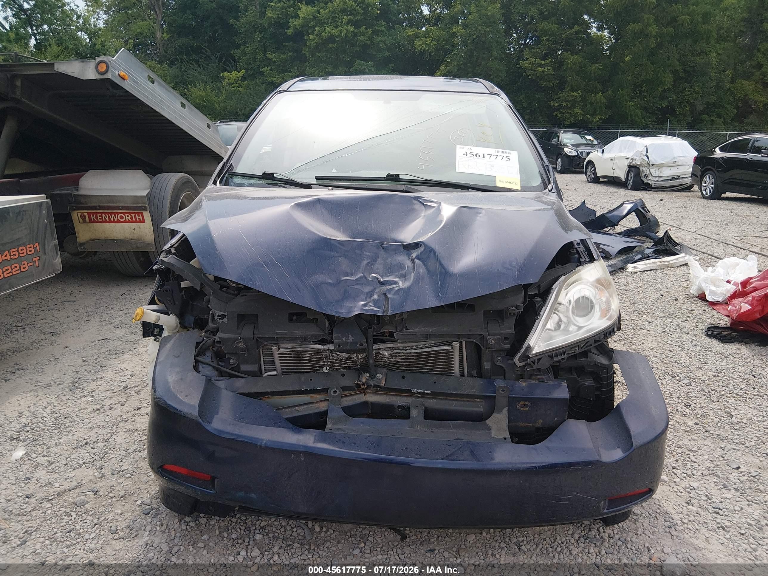 2010 Mazda Mazda5 Touring Blue vin: JM1CR2WL7A0387082