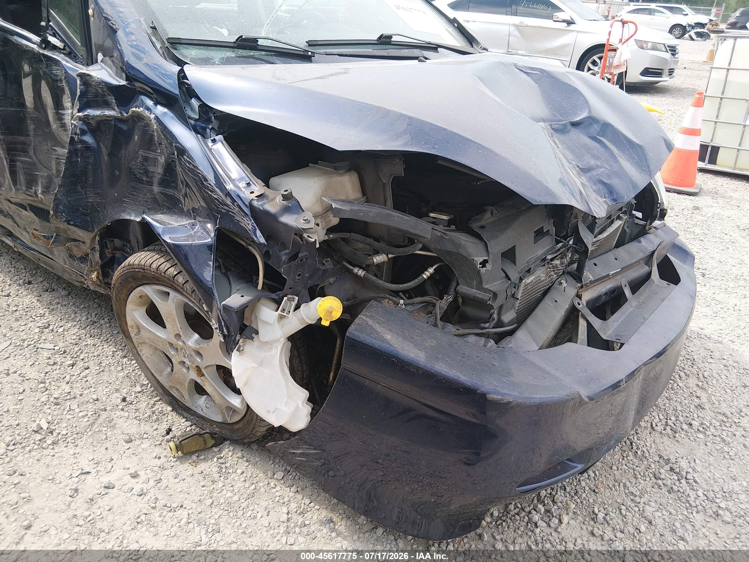 2010 Mazda Mazda5 Touring Blue vin: JM1CR2WL7A0387082