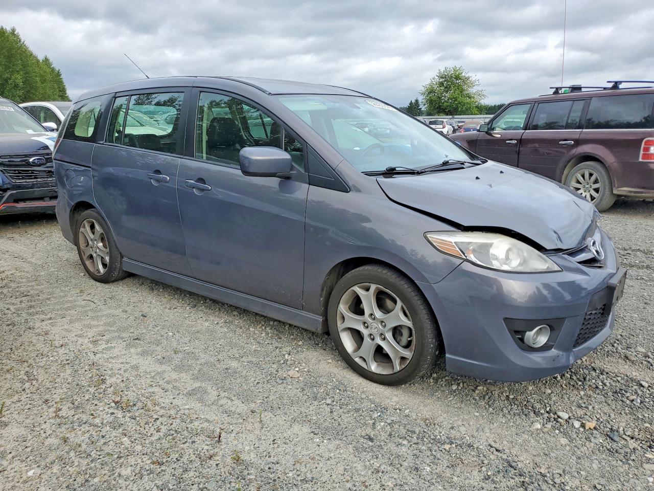 2010 Mazda 5 Blue vin: JM1CR2WL8A0374955