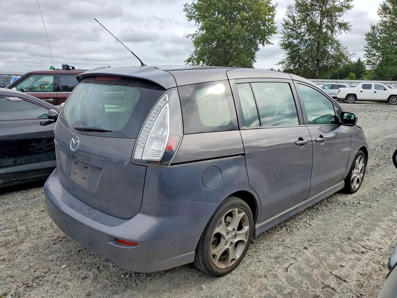 2010 Mazda 5 Blue vin: JM1CR2WL8A0374955