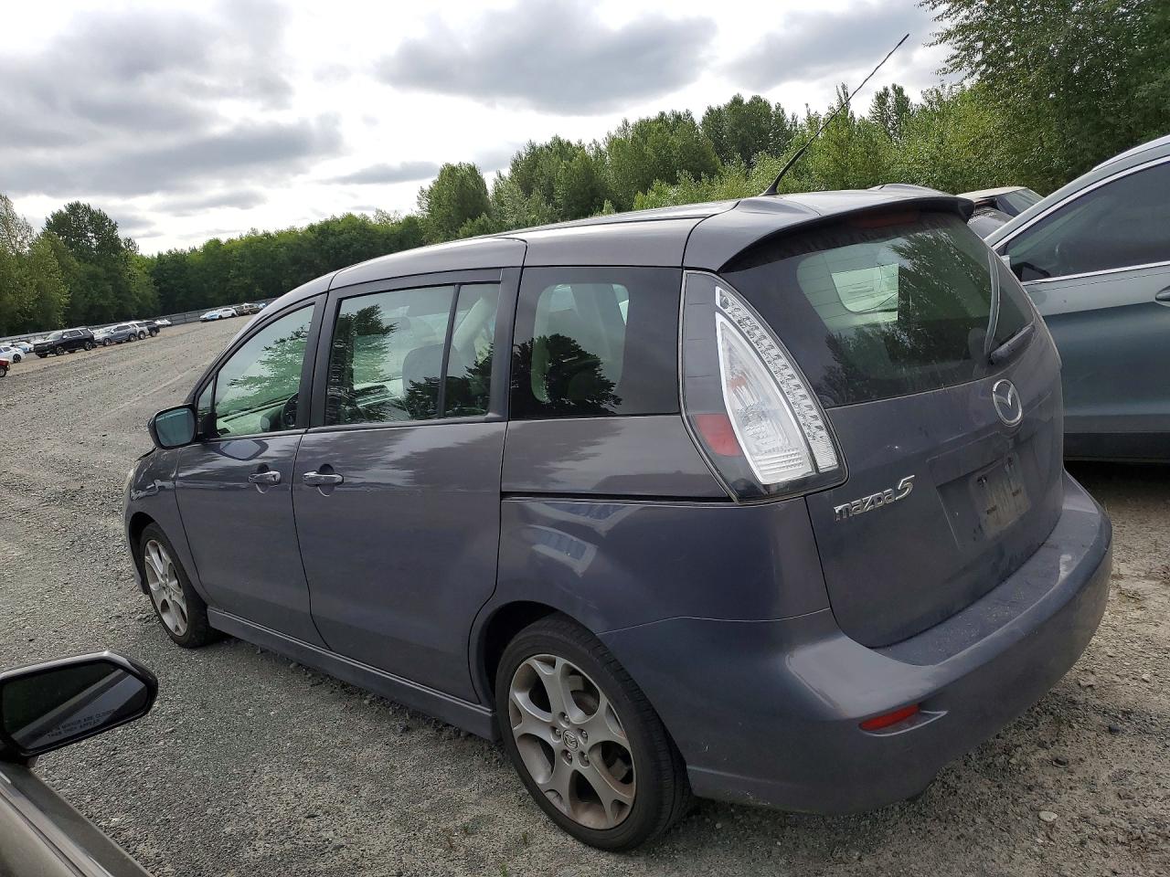2010 Mazda 5 Blue vin: JM1CR2WL8A0374955