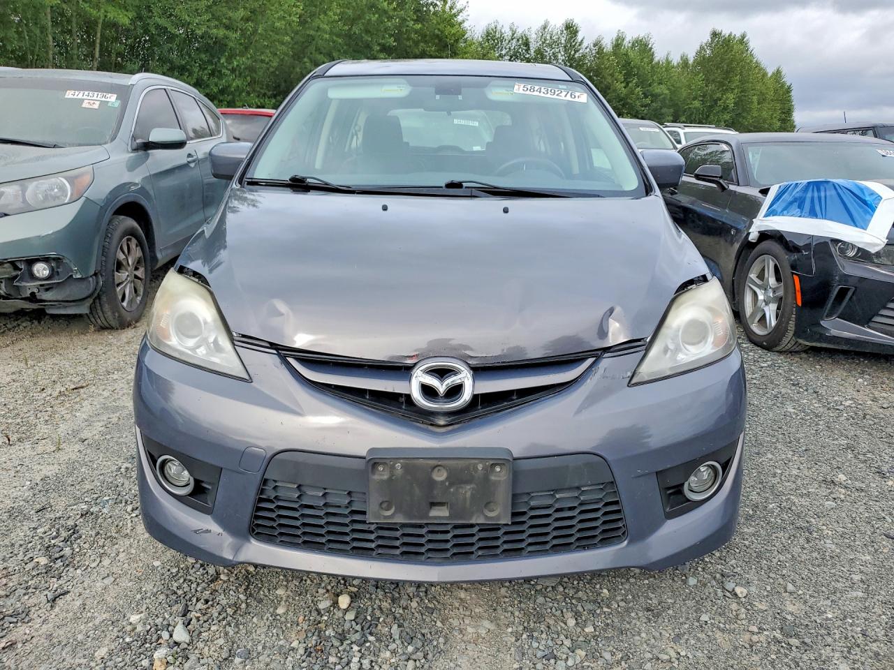 2010 Mazda 5 Blue vin: JM1CR2WL8A0374955
