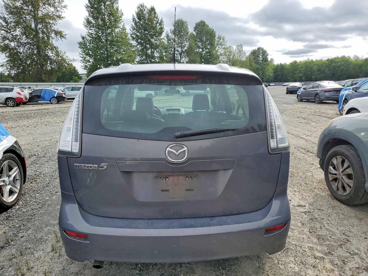 2010 Mazda 5 Blue vin: JM1CR2WL8A0374955