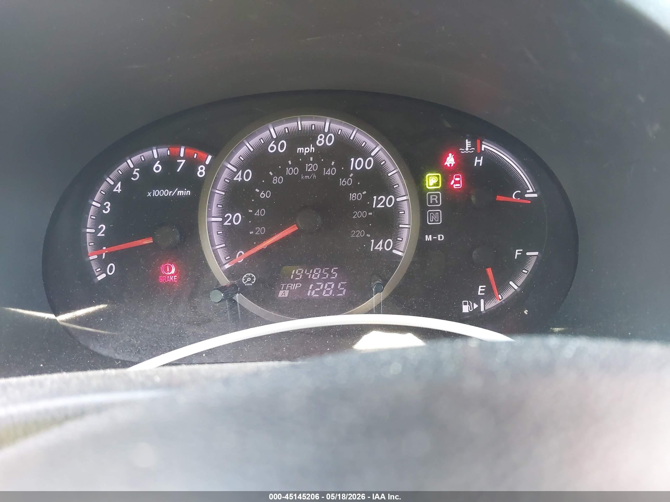 2010 Mazda Mazda5 Sport Red vin: JM1CR2WLXA0377405