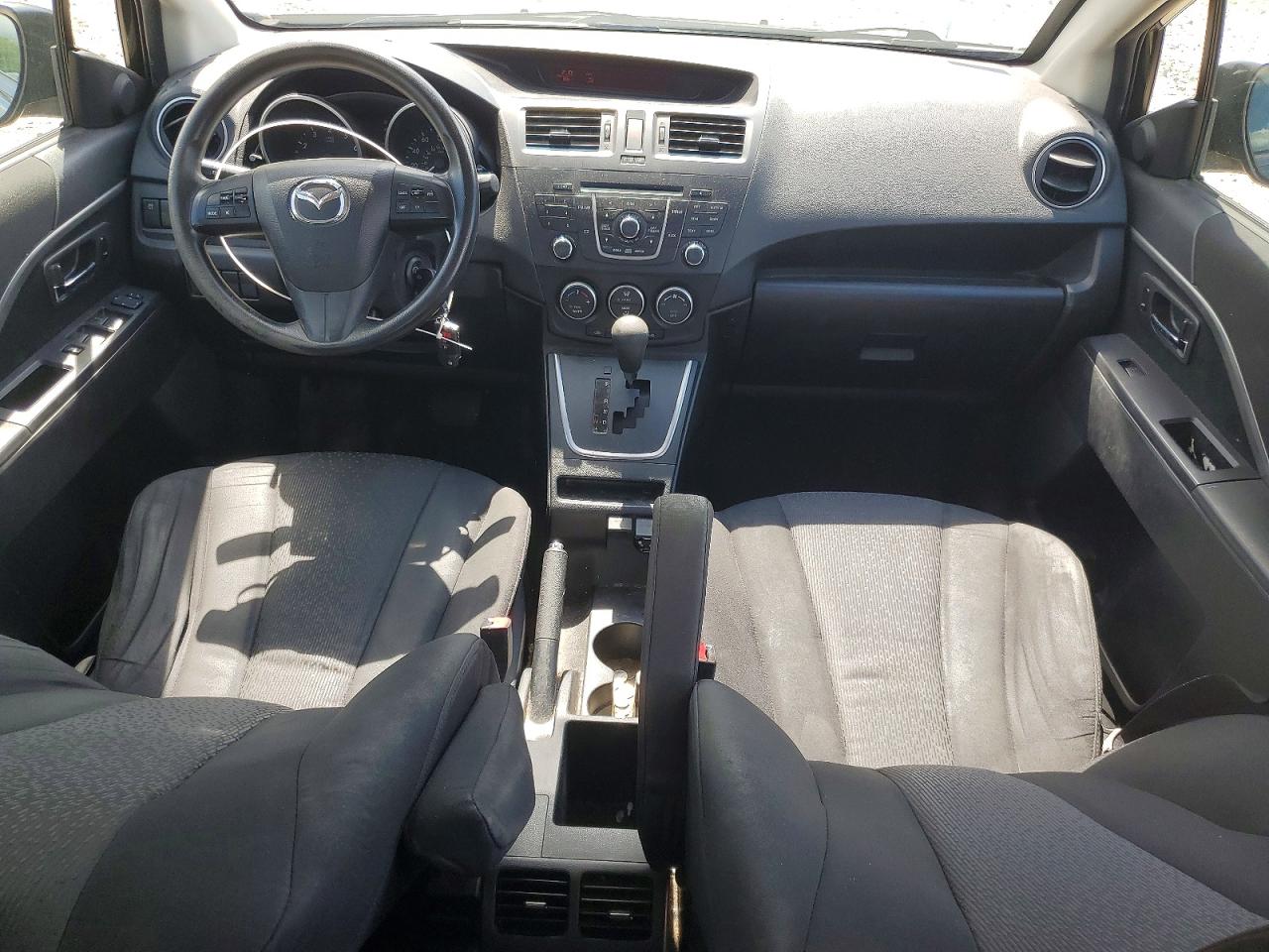 2012 Mazda 5 Black vin: JM1CW2BL0C0104832