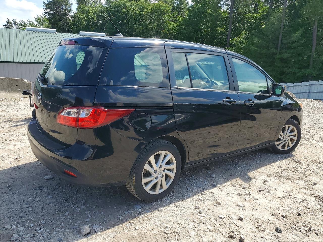 2012 Mazda 5 Black vin: JM1CW2BL0C0104832