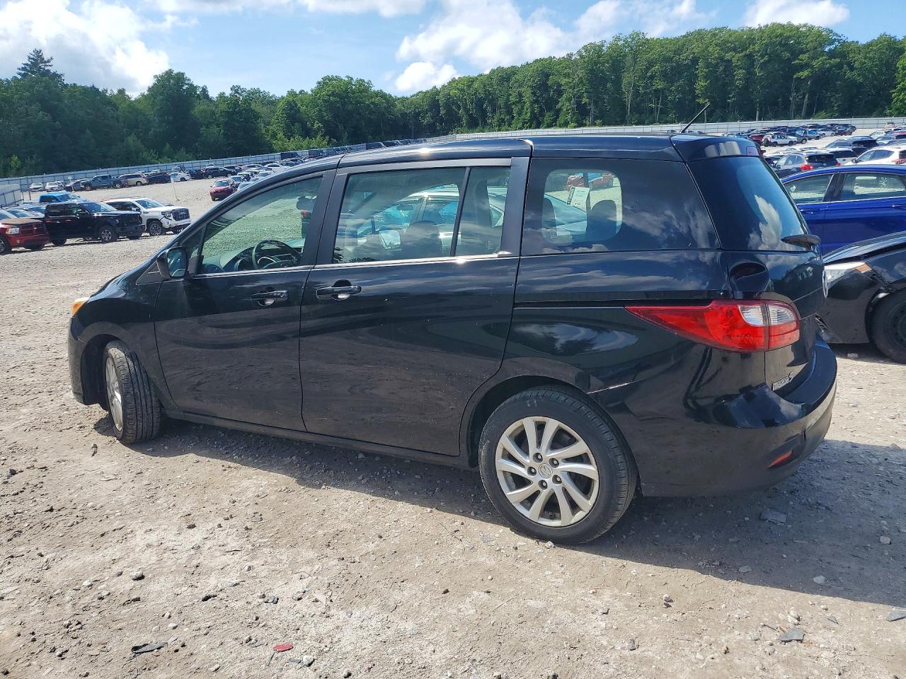 2012 Mazda 5 Black vin: JM1CW2BL0C0104832