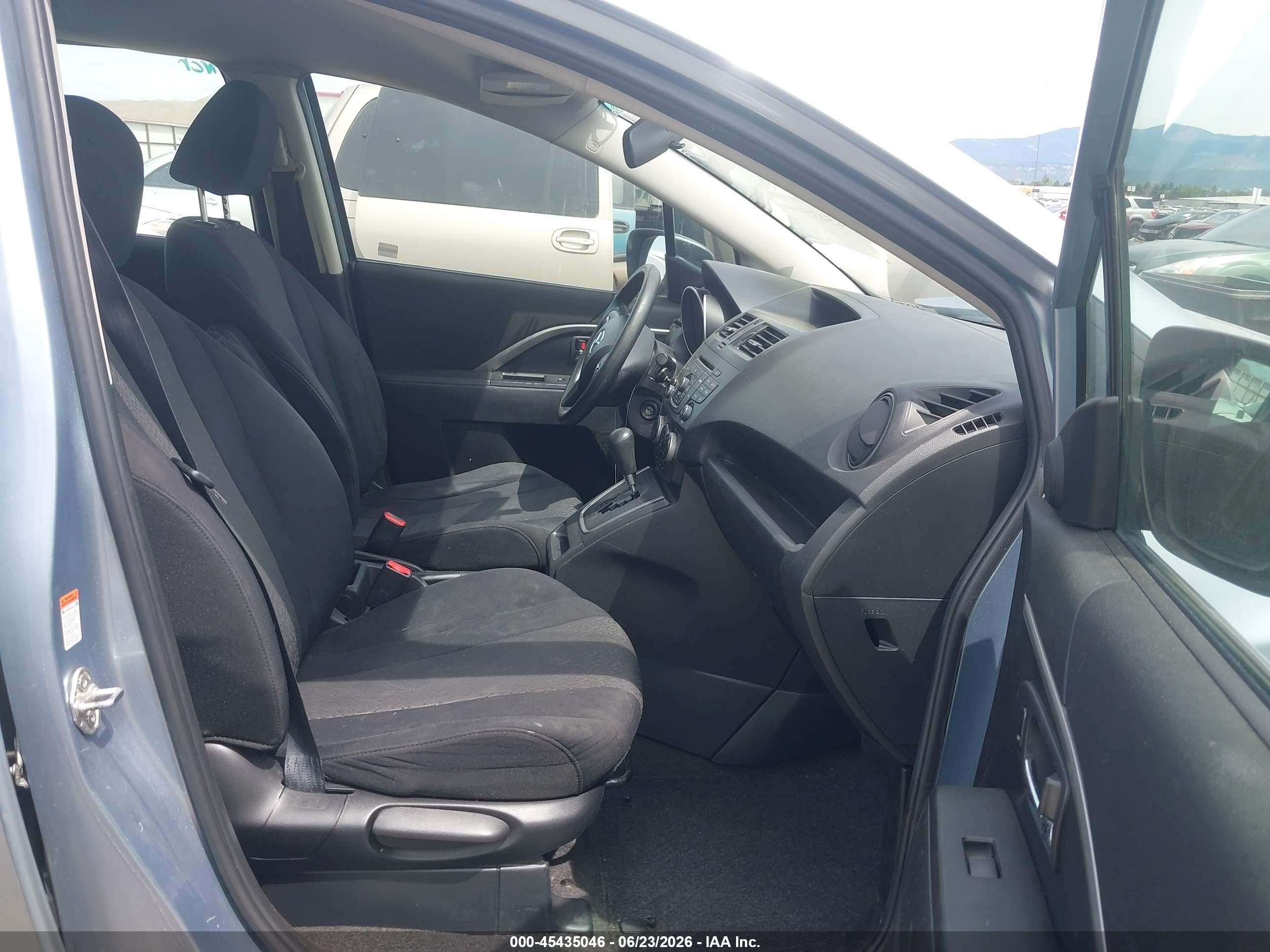 2012 Mazda Mazda5 Sport Blue vin: JM1CW2BL0C0117354