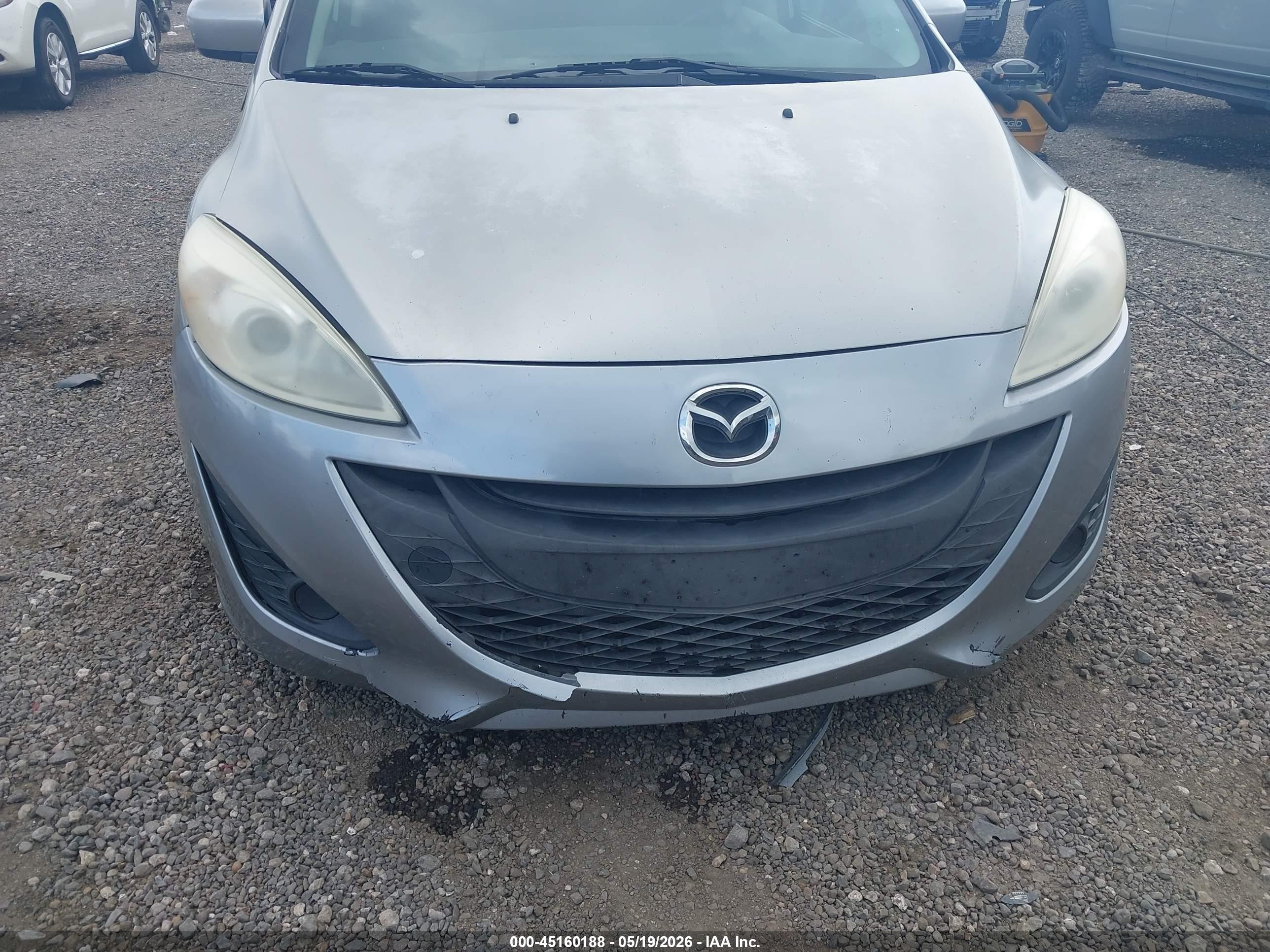 2012 Mazda Mazda5 Sport Серый vin: JM1CW2BL0C0117645