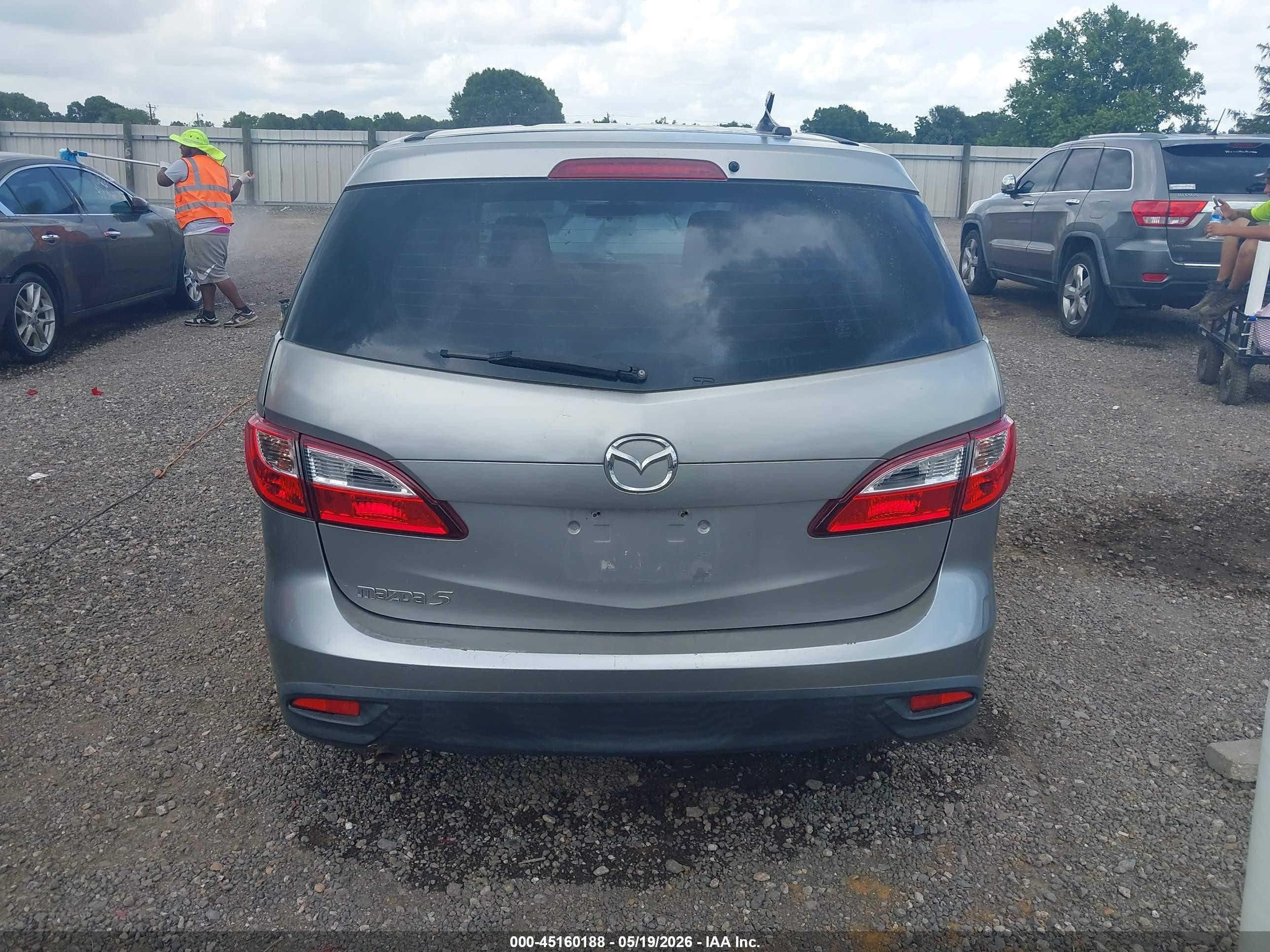2012 Mazda Mazda5 Sport Серый vin: JM1CW2BL0C0117645
