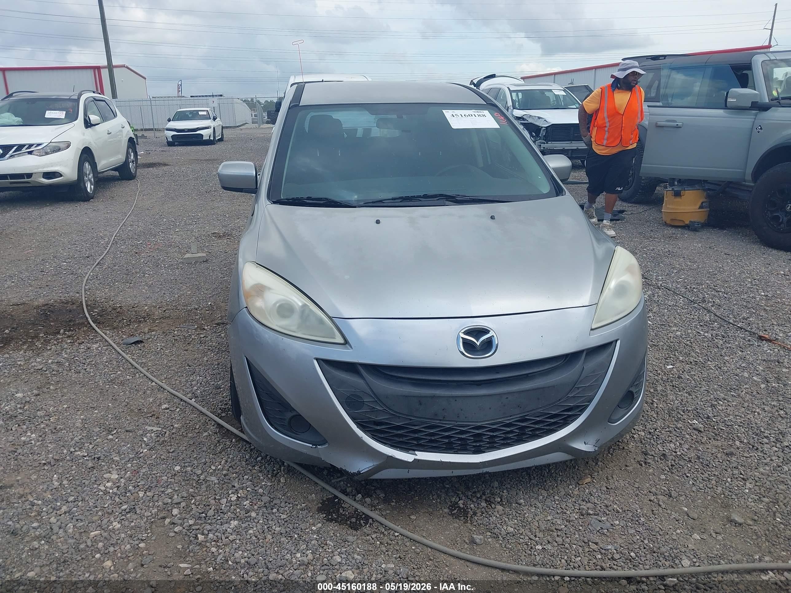 2012 Mazda Mazda5 Sport Серый vin: JM1CW2BL0C0117645
