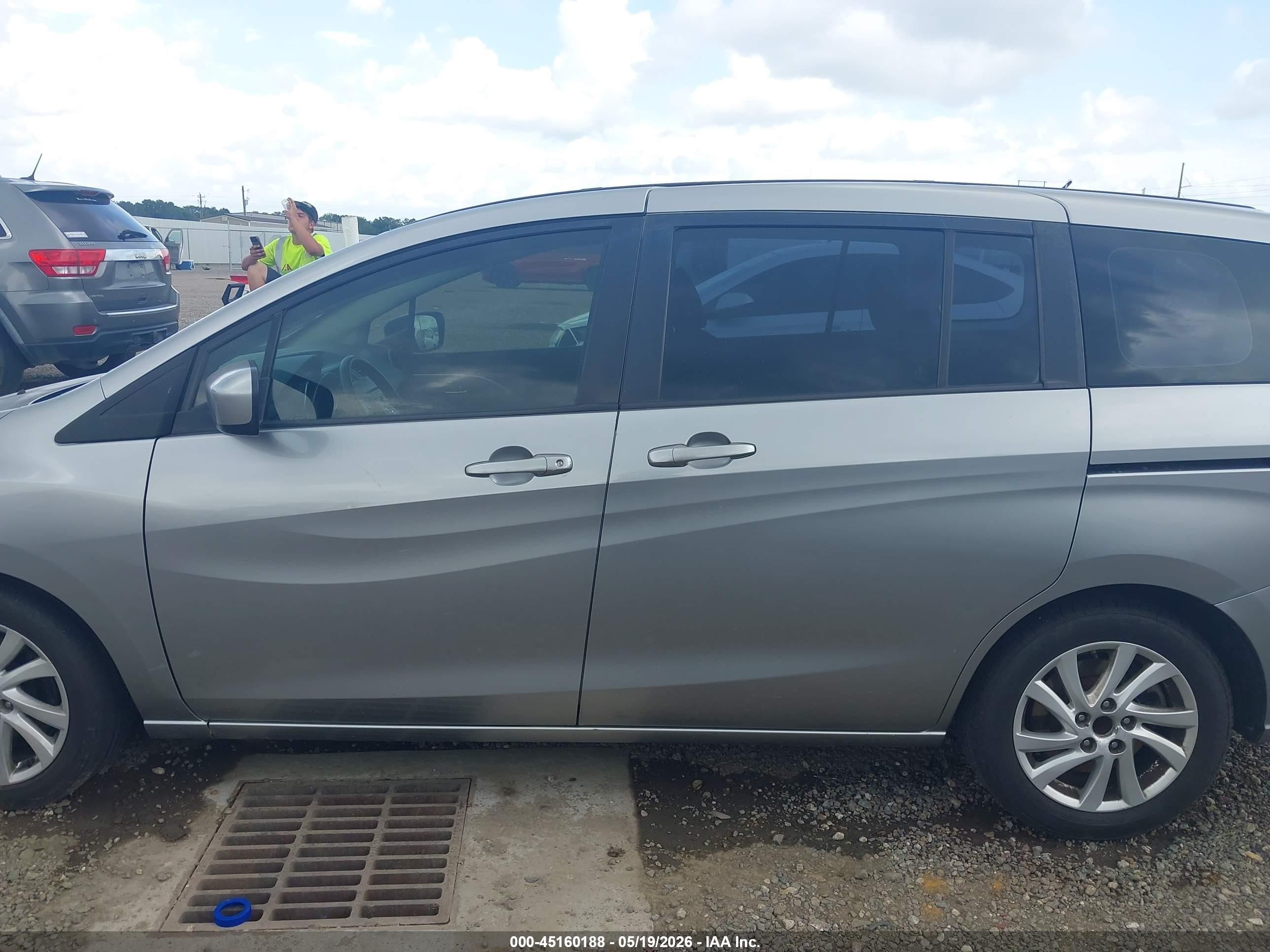 2012 Mazda Mazda5 Sport Серый vin: JM1CW2BL0C0117645