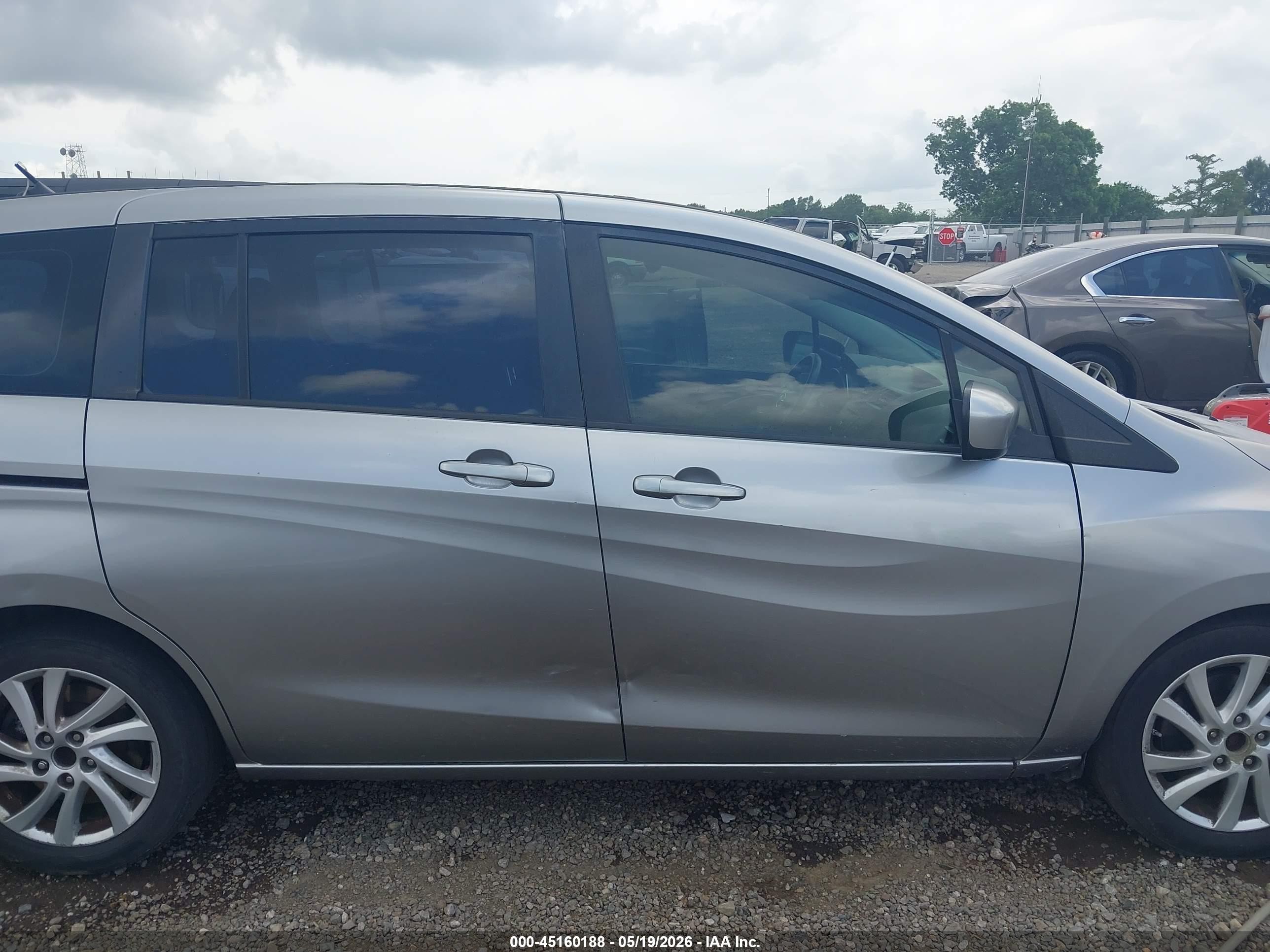 2012 Mazda Mazda5 Sport Серый vin: JM1CW2BL0C0117645