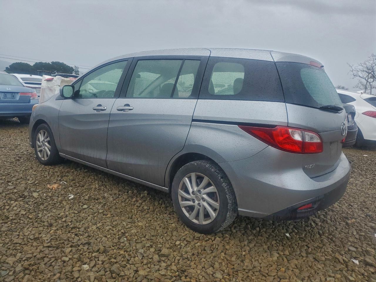 2012 Mazda 5 Silver vin: JM1CW2BL0C0134378