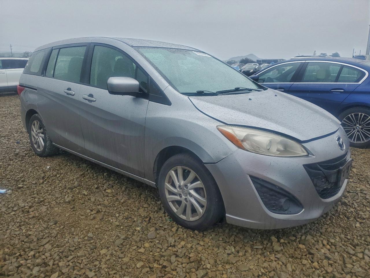 2012 Mazda 5 Silver vin: JM1CW2BL0C0134378