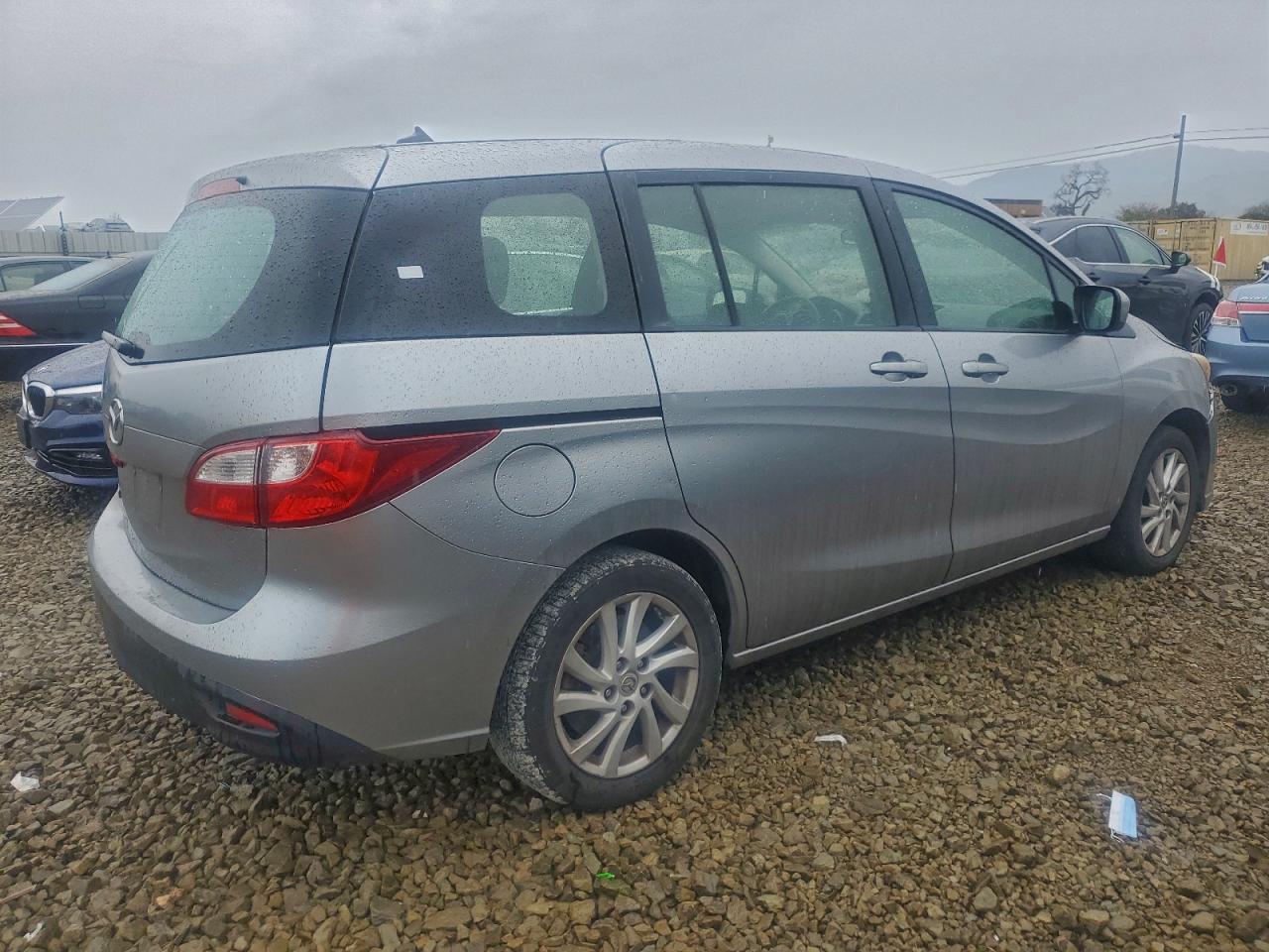 2012 Mazda 5 Silver vin: JM1CW2BL0C0134378