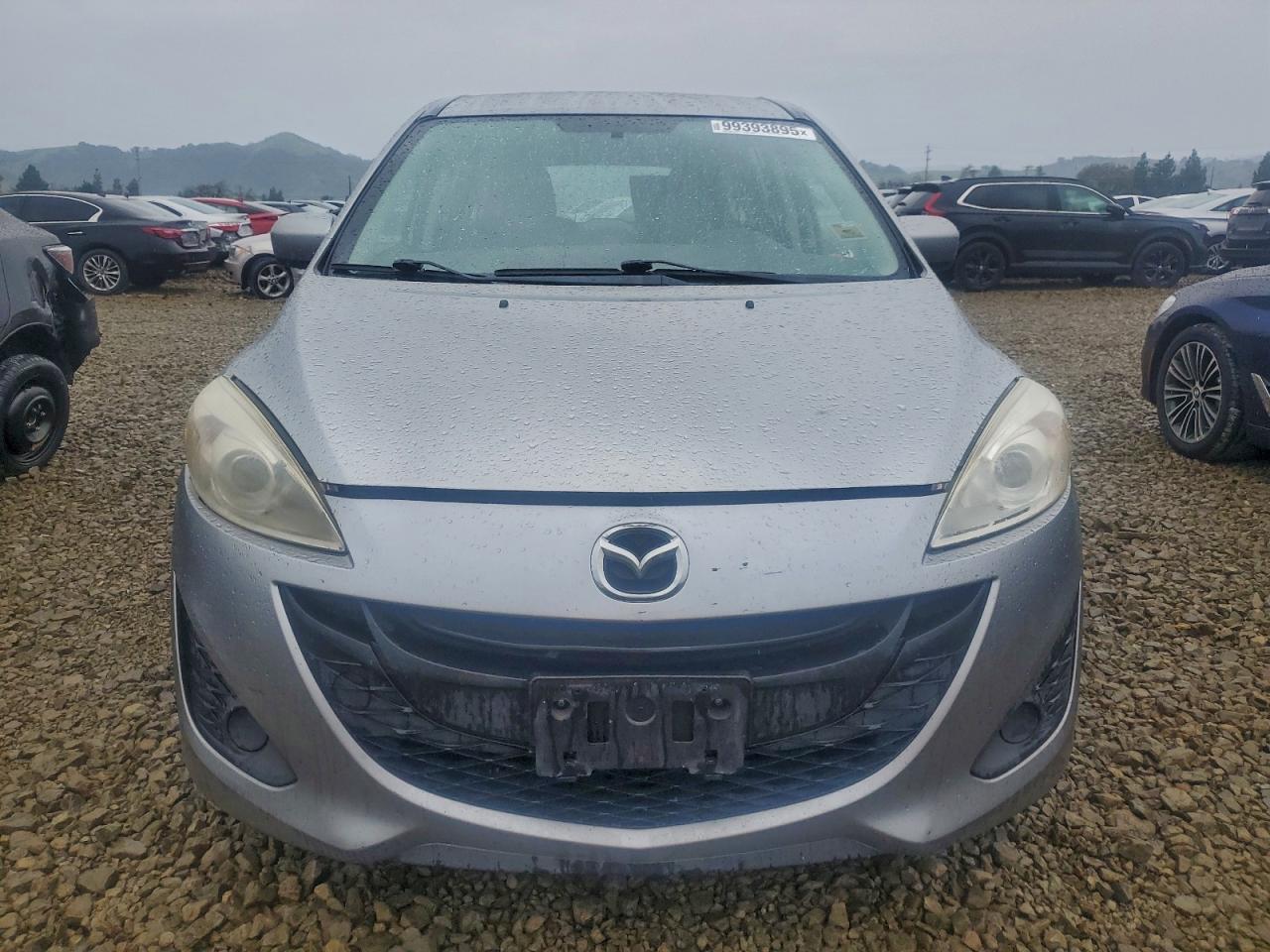 2012 Mazda 5 Silver vin: JM1CW2BL0C0134378