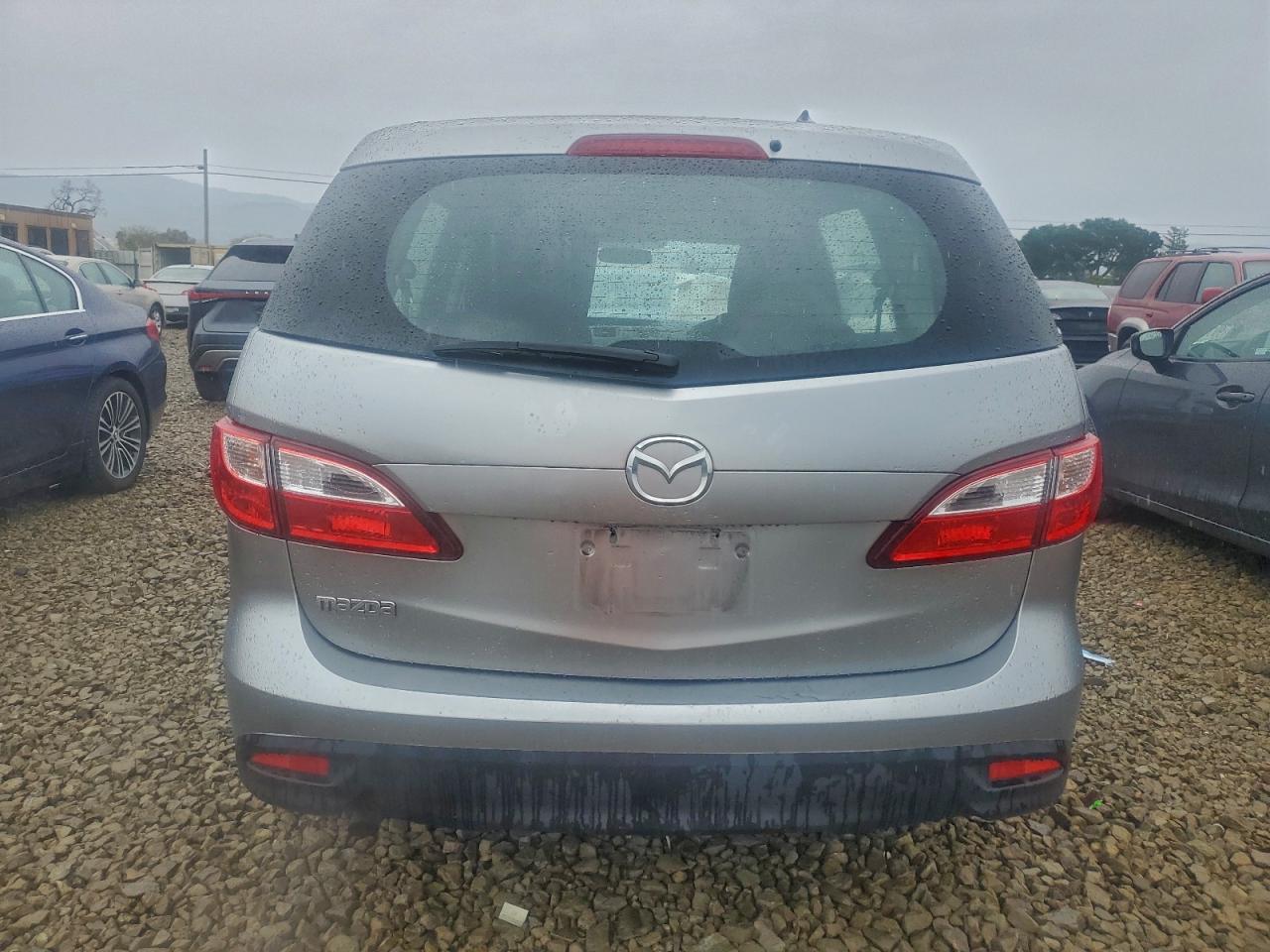 2012 Mazda 5 Silver vin: JM1CW2BL0C0134378