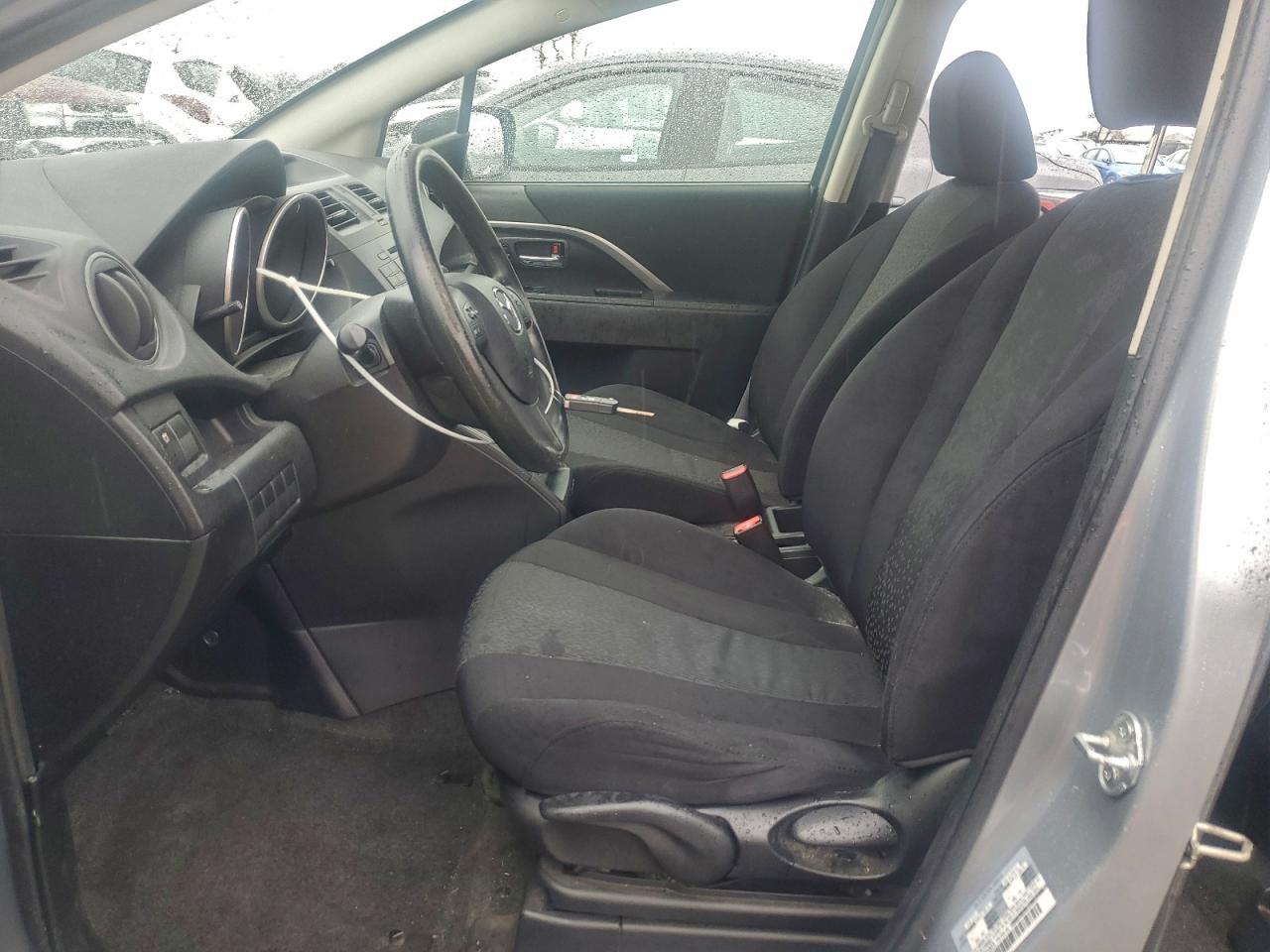 2012 Mazda 5 Silver vin: JM1CW2BL0C0134378