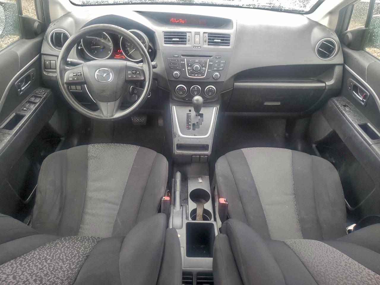 2012 Mazda 5 Silver vin: JM1CW2BL0C0134378