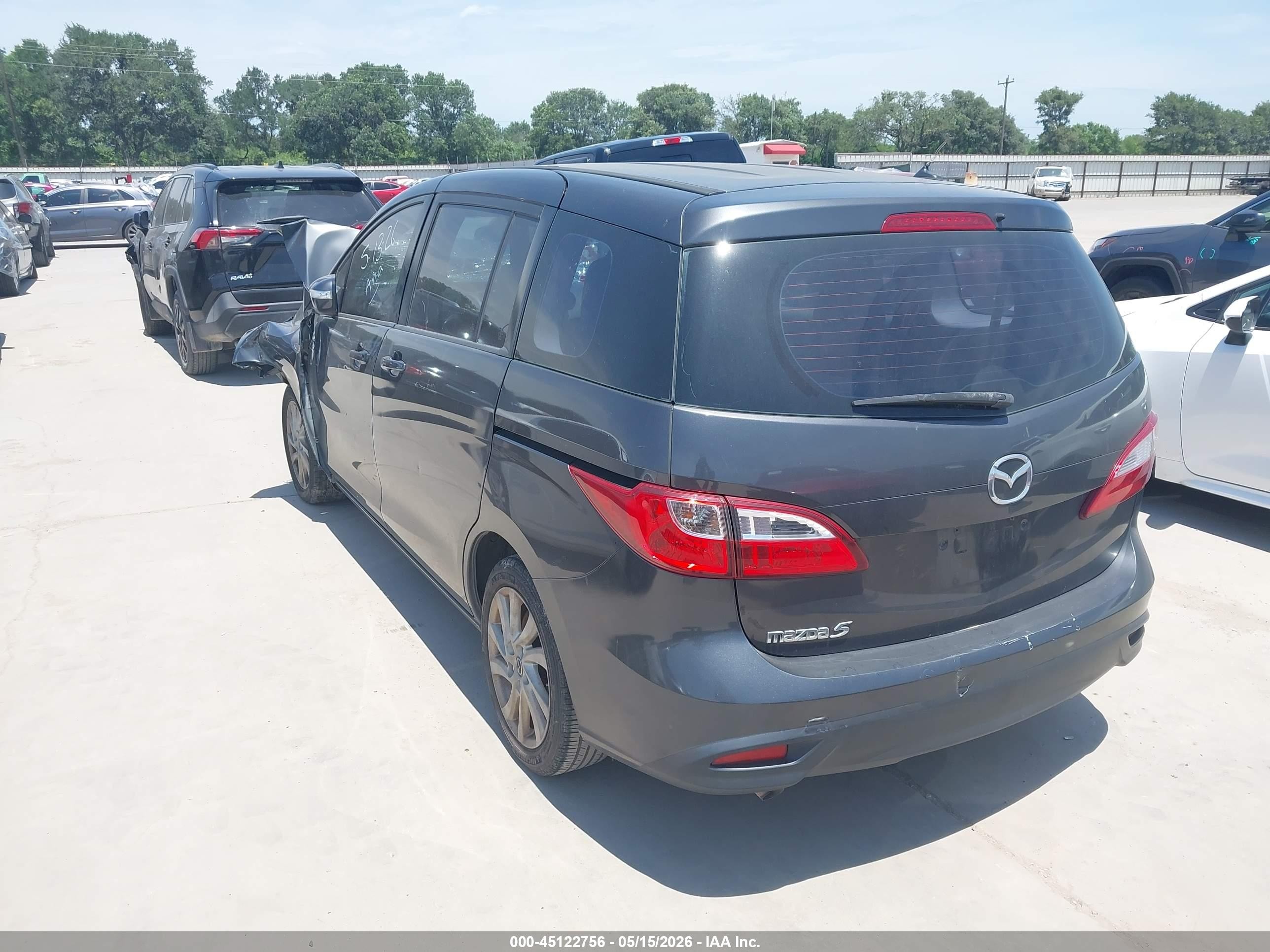 2014 Mazda Mazda5 Sport Серый vin: JM1CW2BL0E0165889