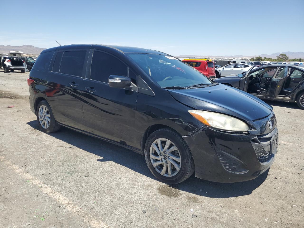 2015 Mazda 5 Sport Черный vin: JM1CW2BL0F0180264