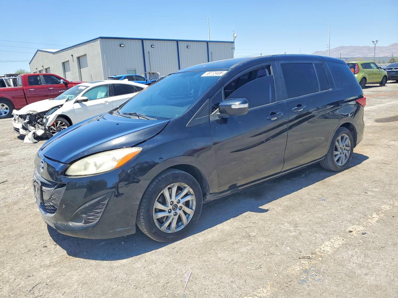 2015 Mazda 5 Sport Черный vin: JM1CW2BL0F0180264
