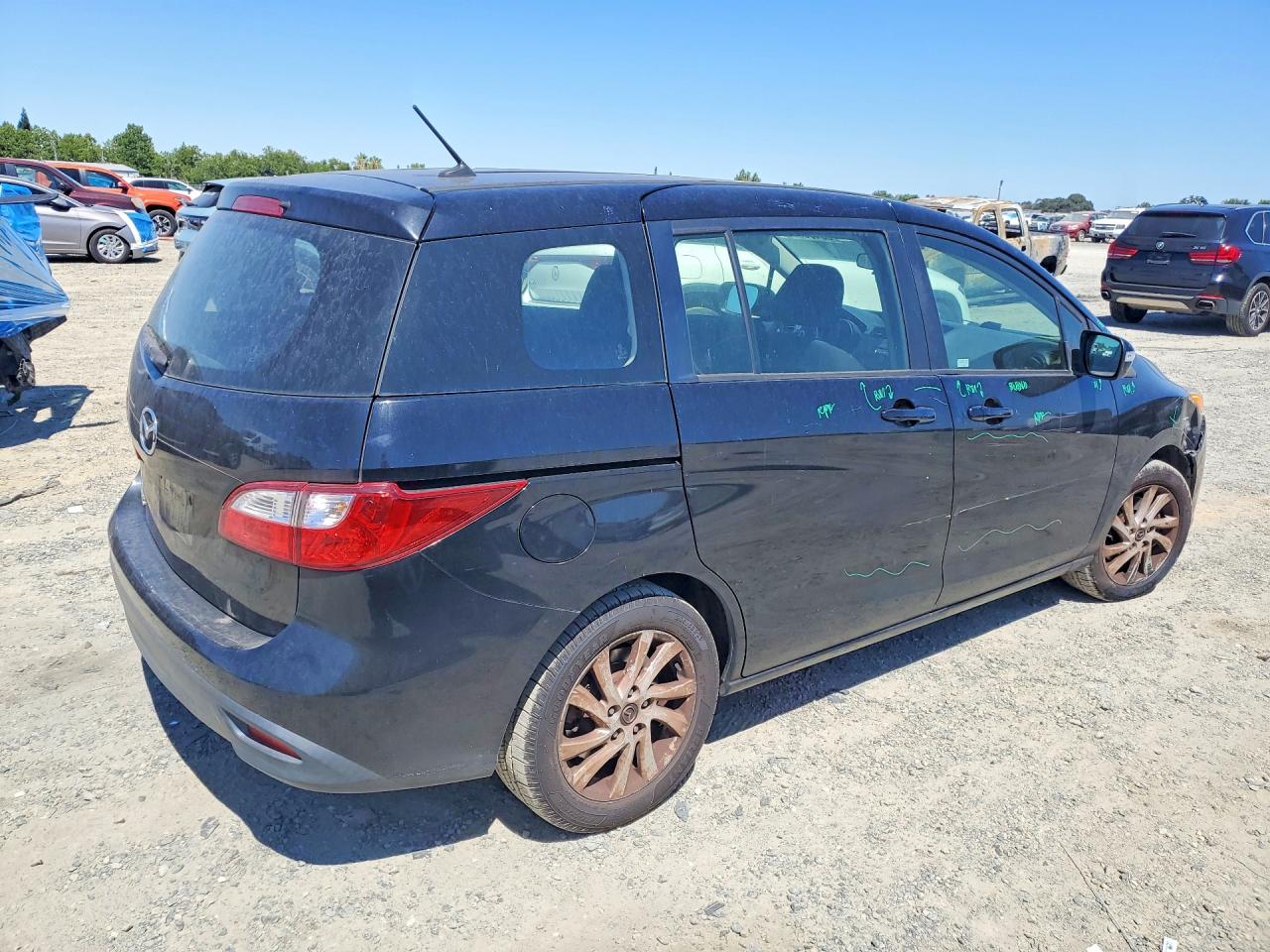 2015 Mazda 5 Sport Black vin: JM1CW2BL0F0186050
