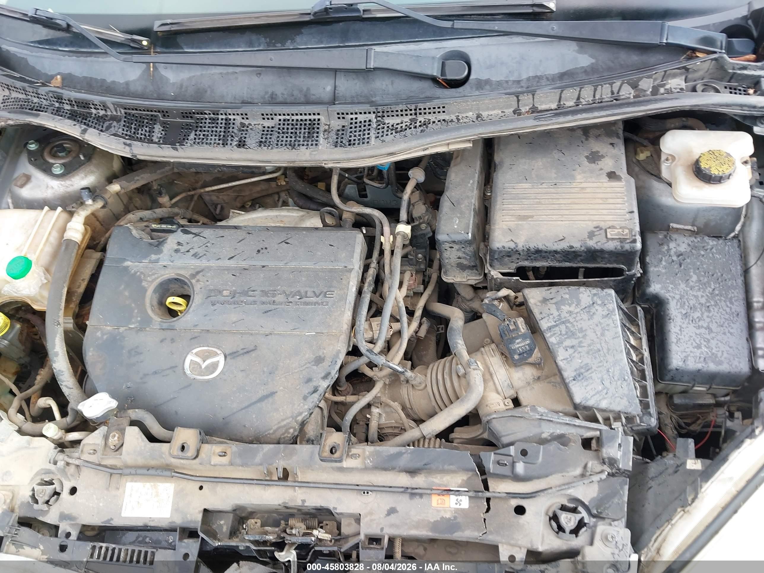 2012 Mazda Mazda5 Sport Silver vin: JM1CW2BL1C0104936